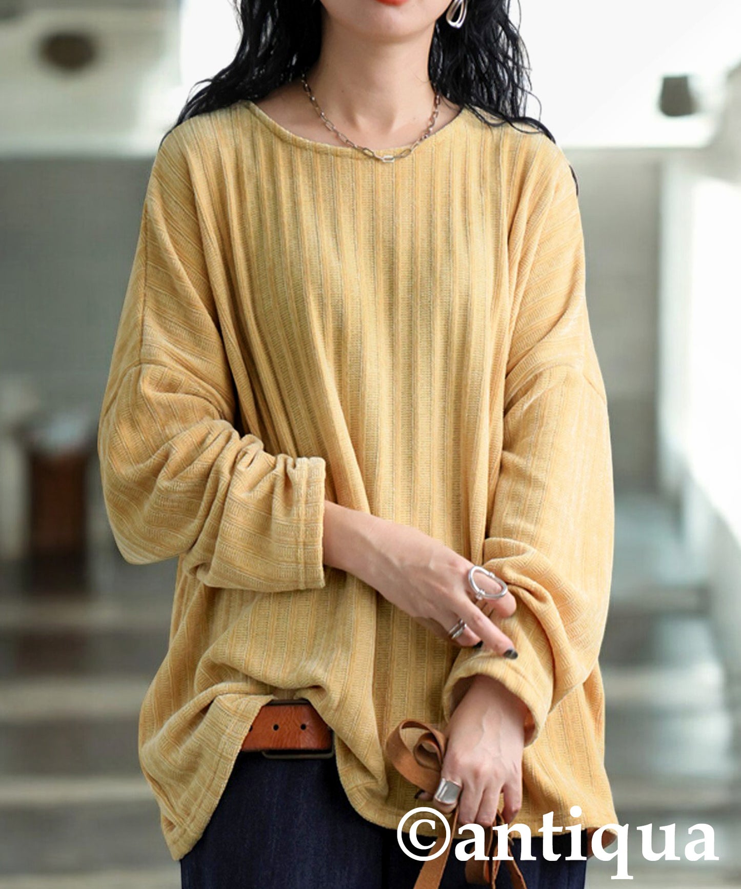 Corduroy Nuance Tops Ladies