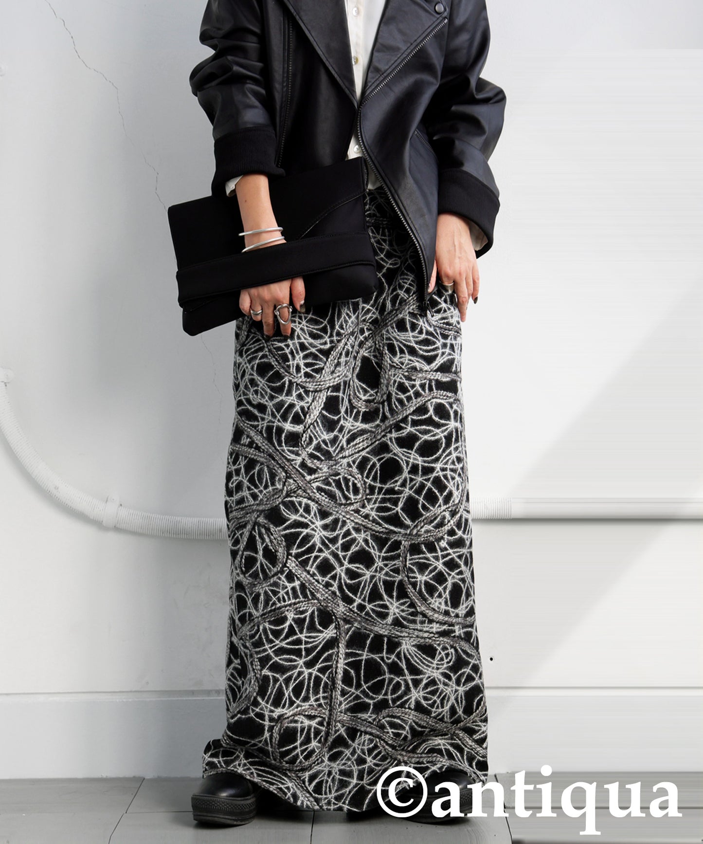 Art Pattern Skirt Ladies