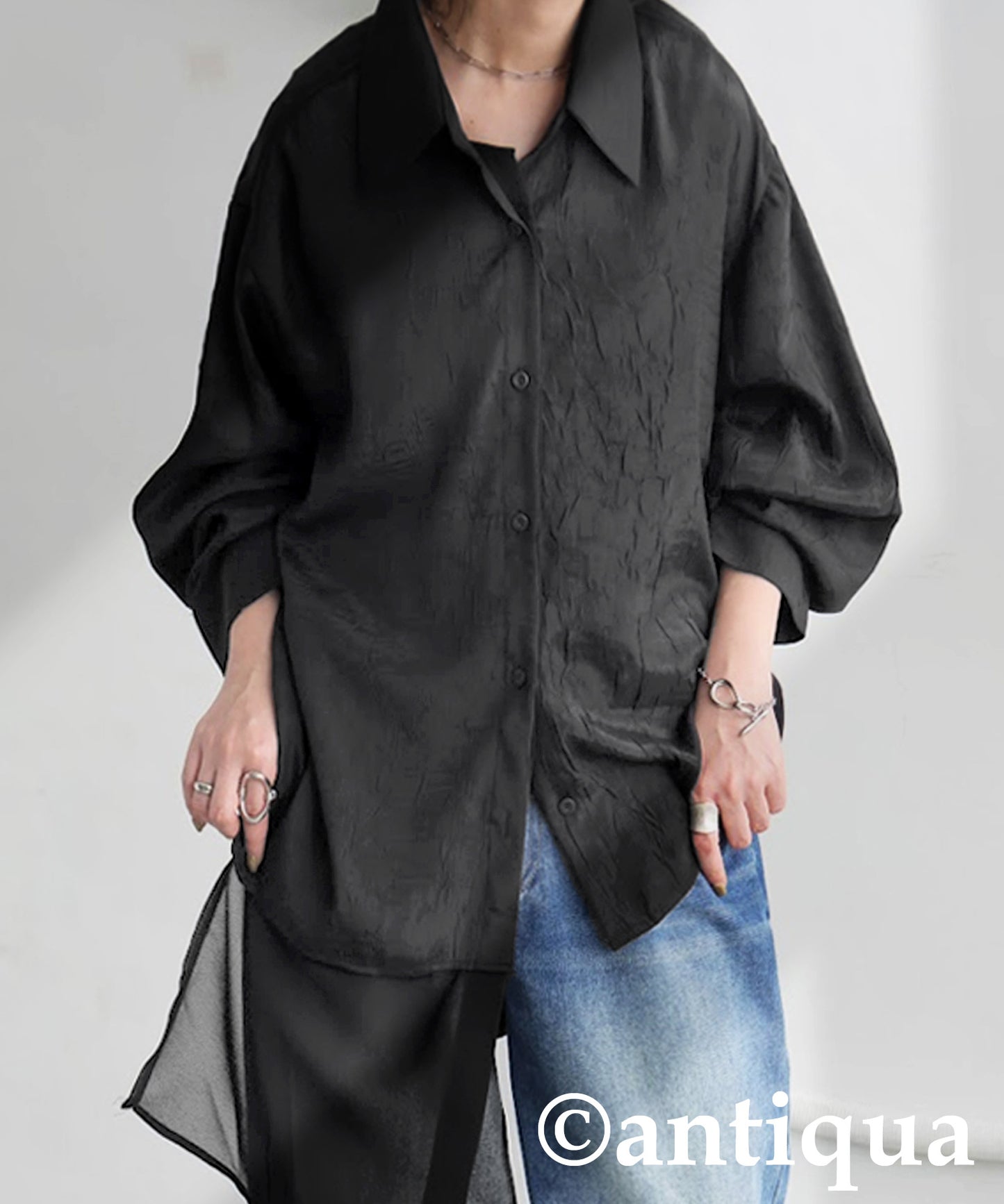 Sheer Layered Shirt Ladies