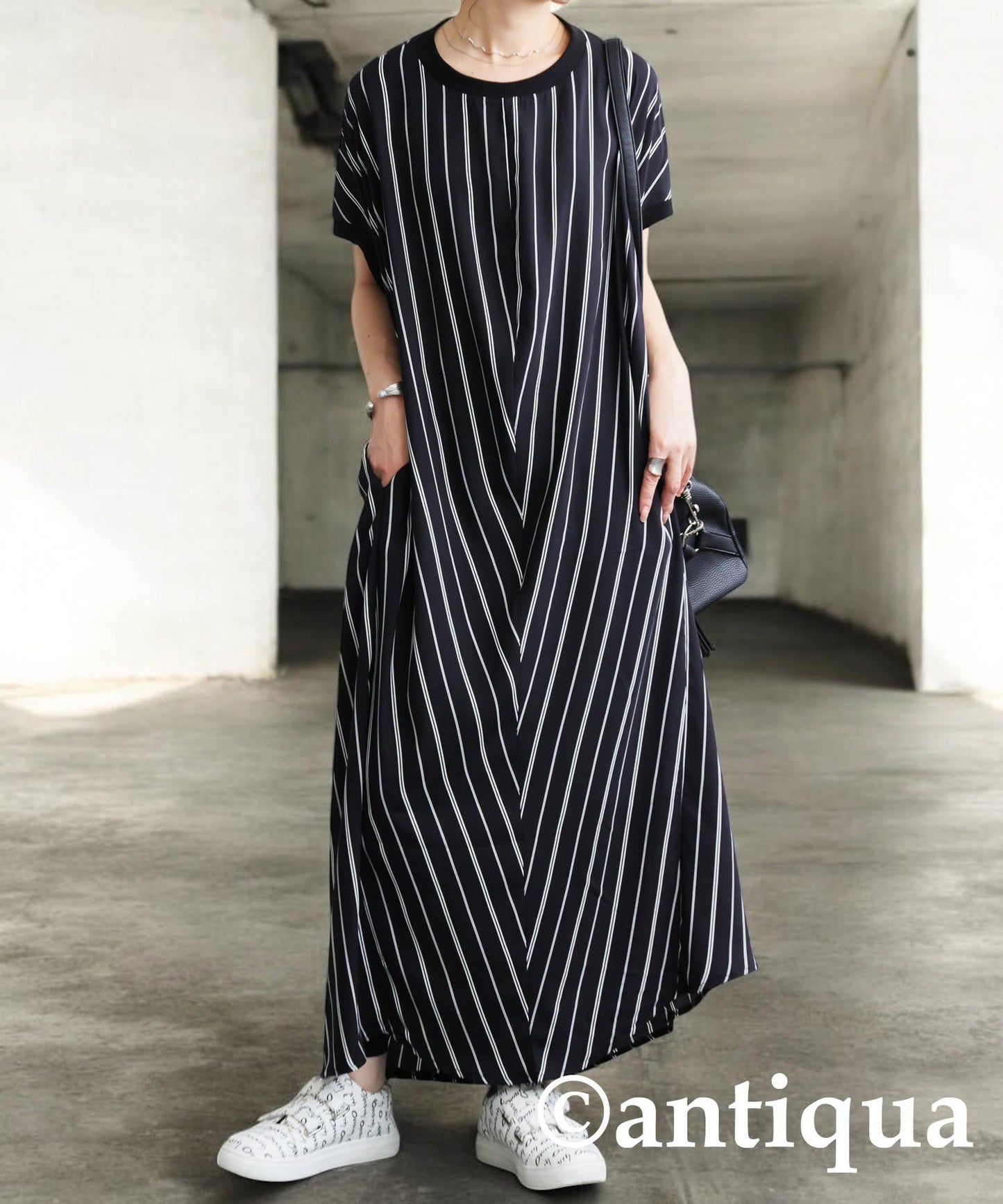 Ladies Striped Dress