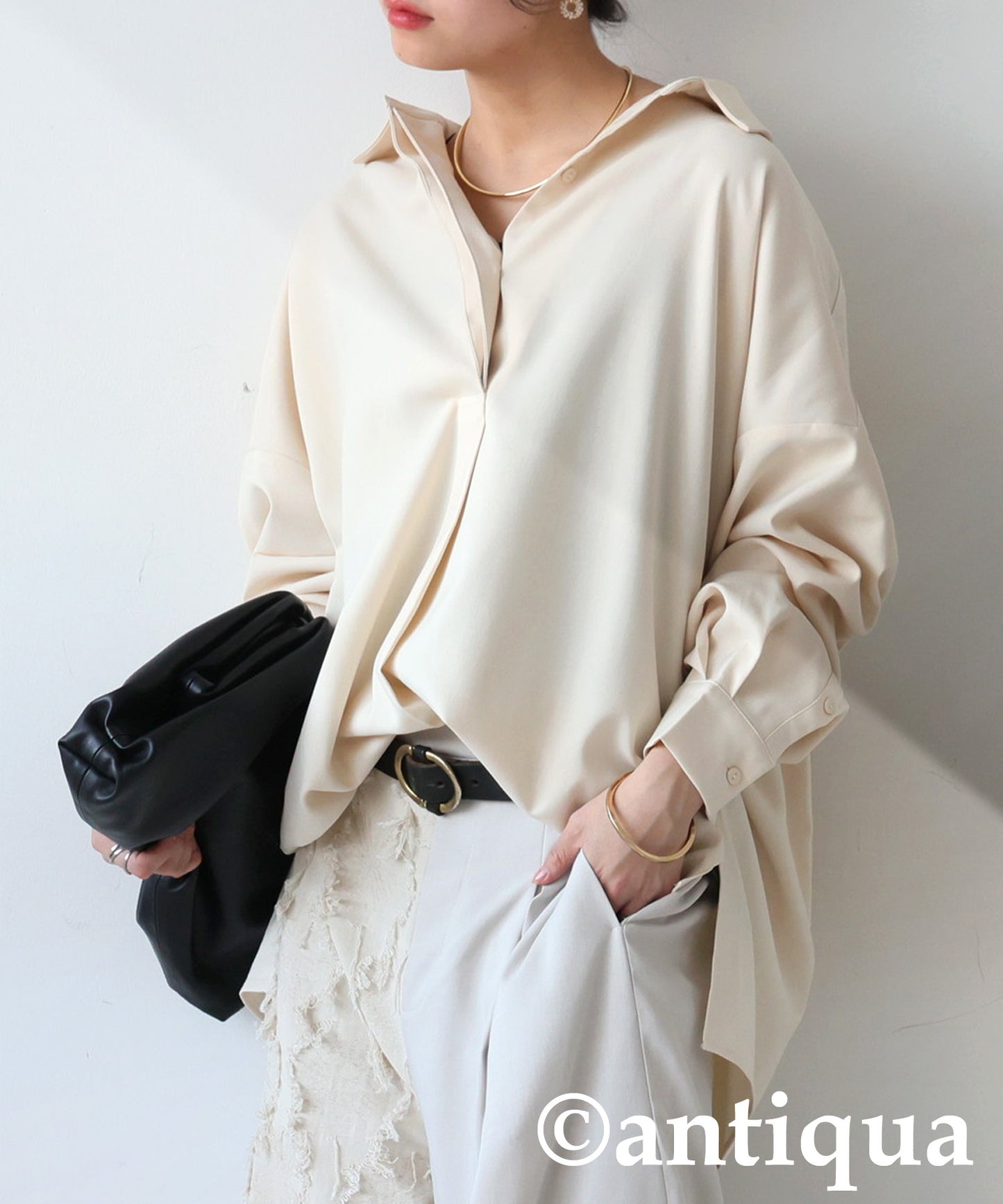Simple Pullover Shirt Ladies