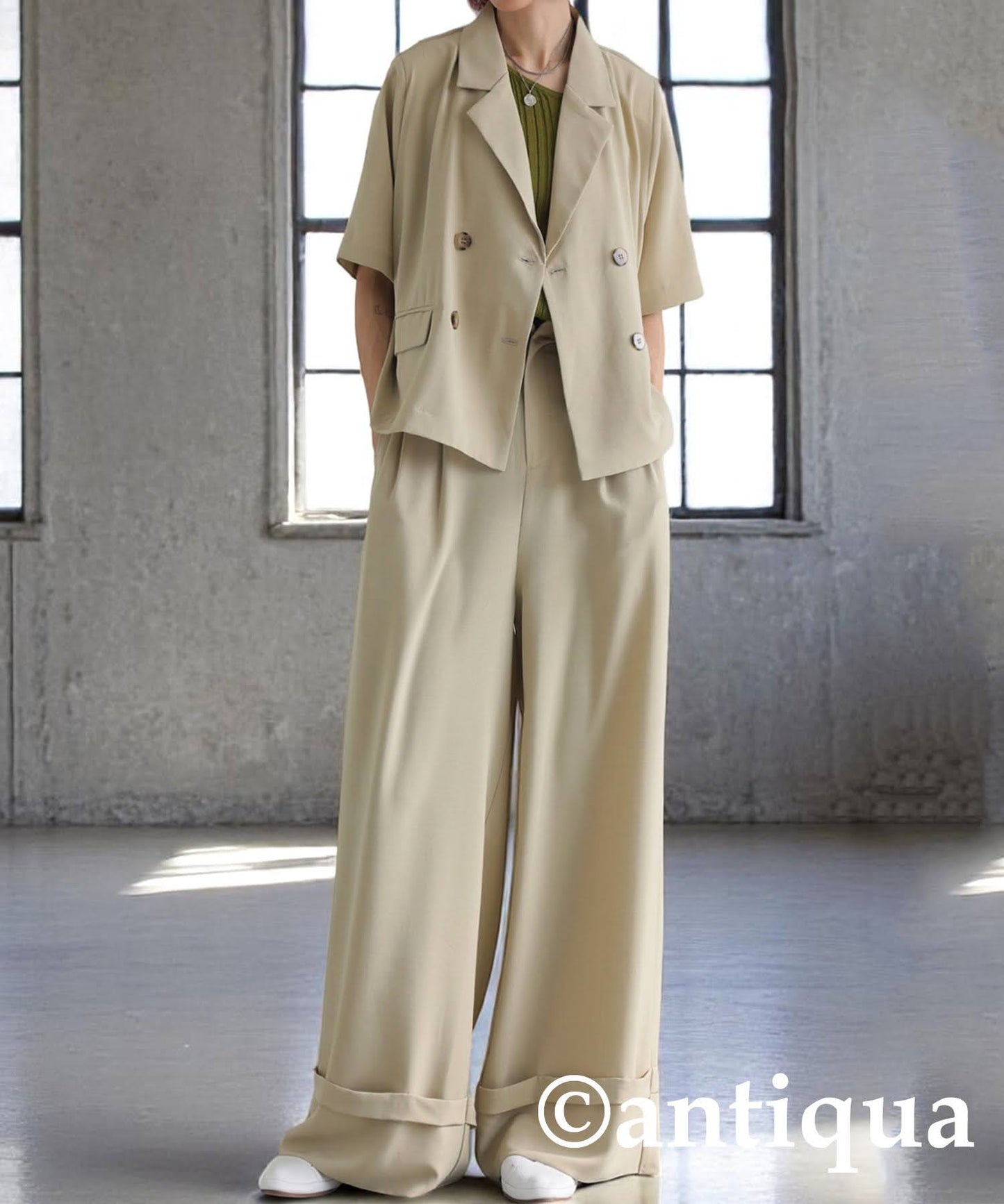 Ladies Short Sleeve Jacket