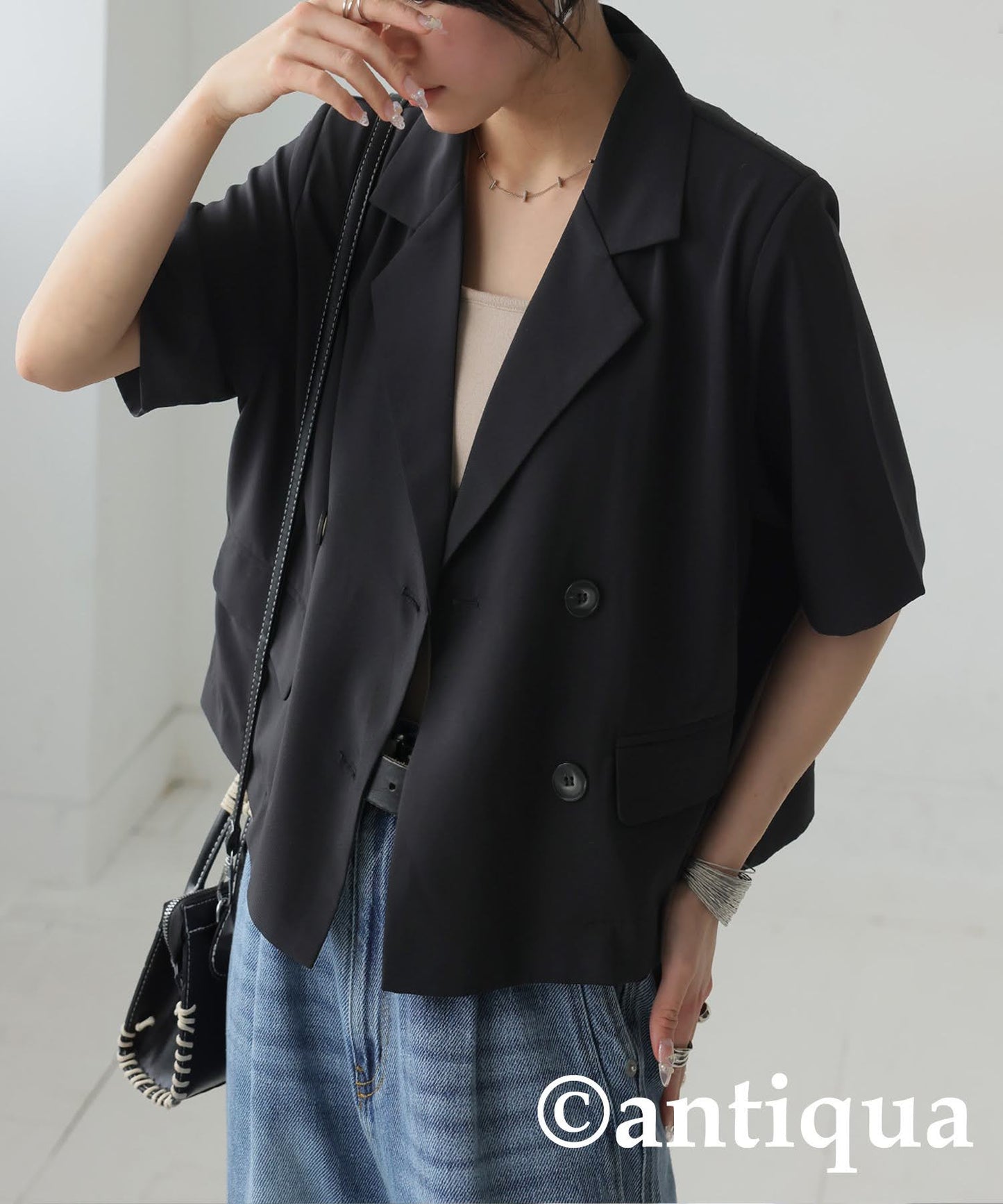 Ladies Short Sleeve Jacket