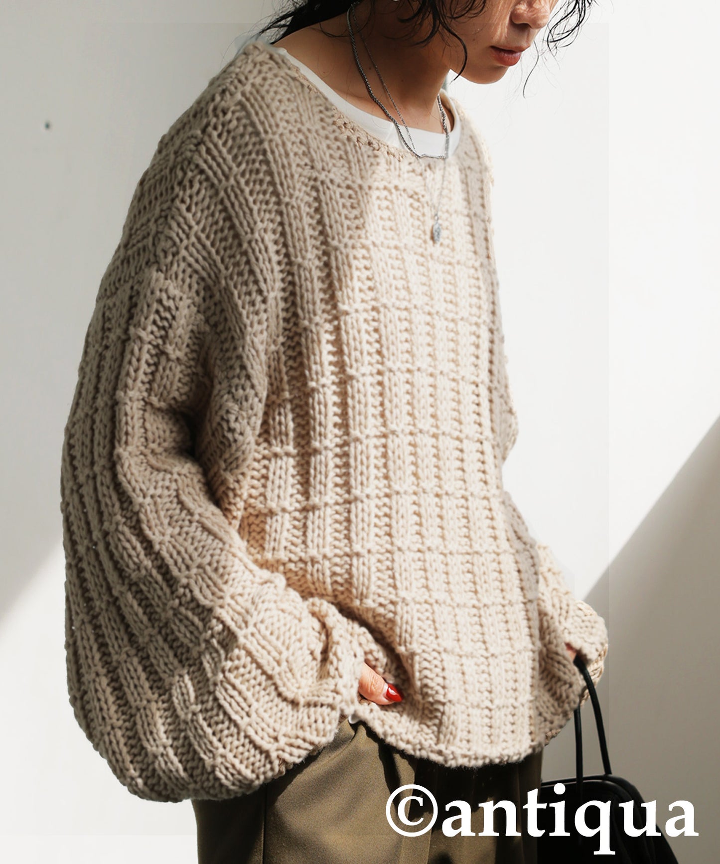 Low Gauge Short Knit Ladies