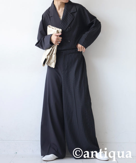 Bicolor Double Jumpsuit Ladies