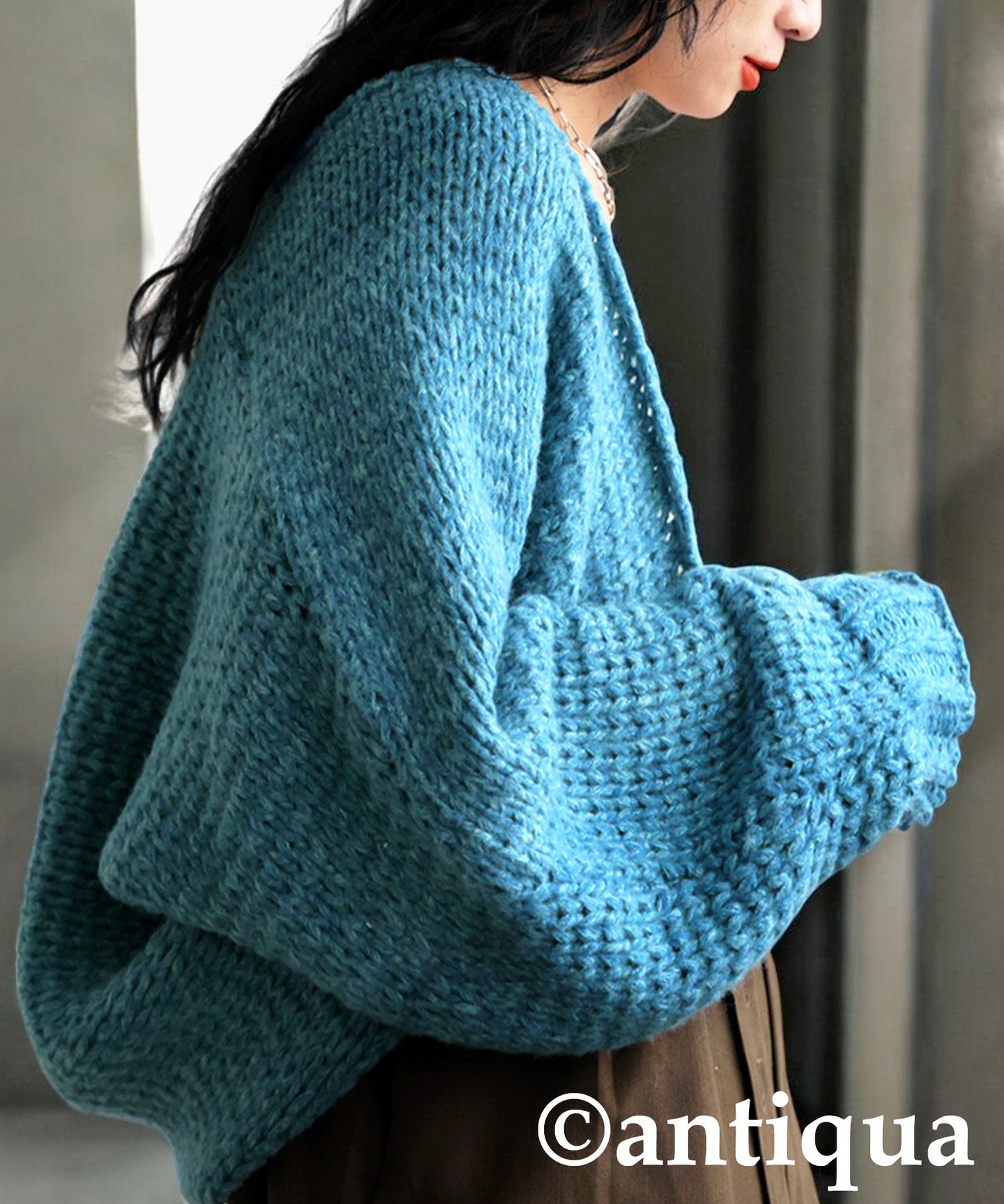 Short Knit Cardigan Ladies