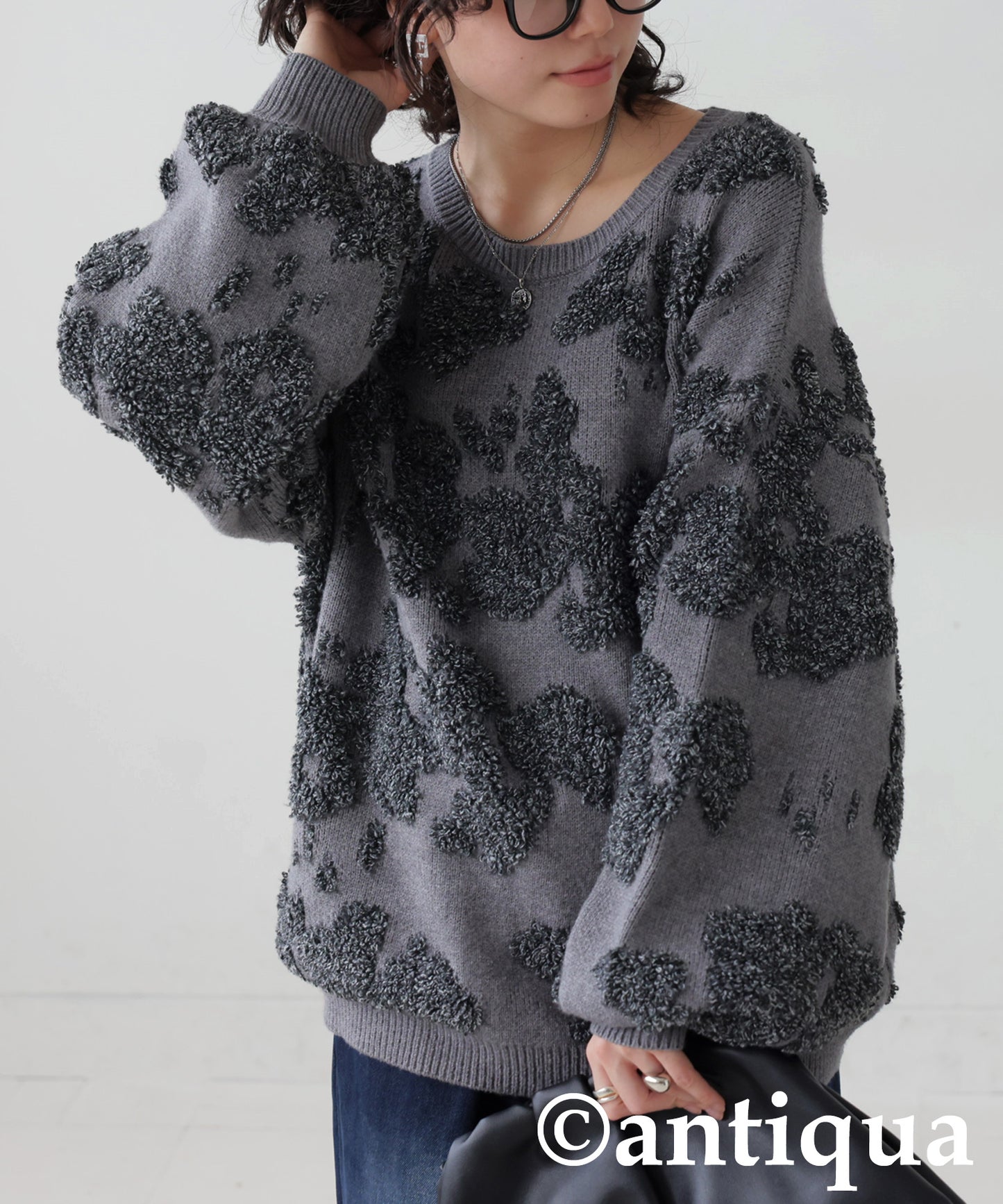 Nuance Pattern Design Knit Ladies