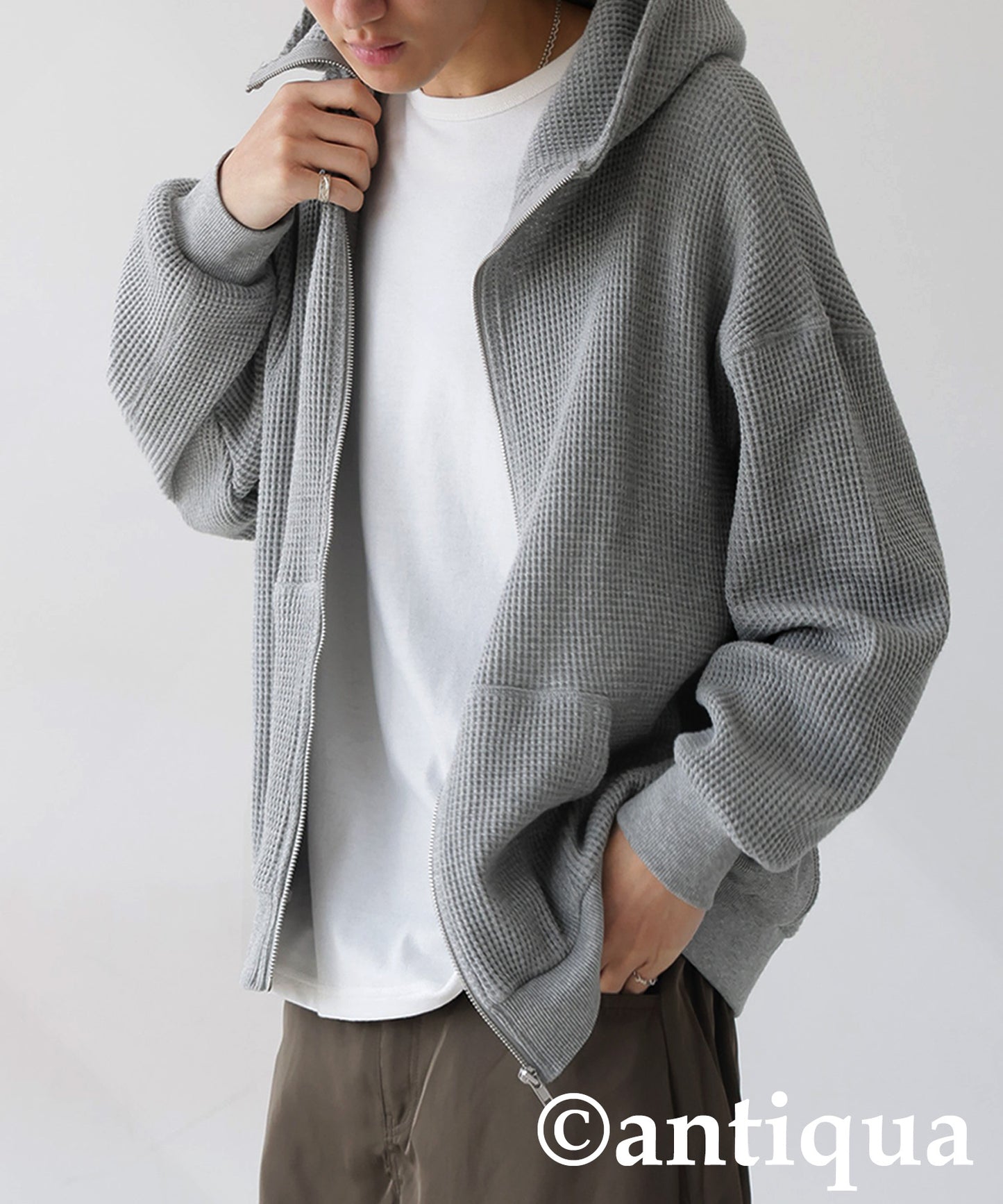 Oni-Waffle Hoodie Men's