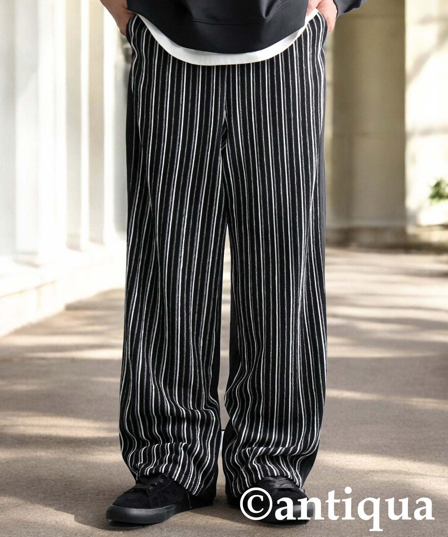 Docking Striped Knit Pants Men's