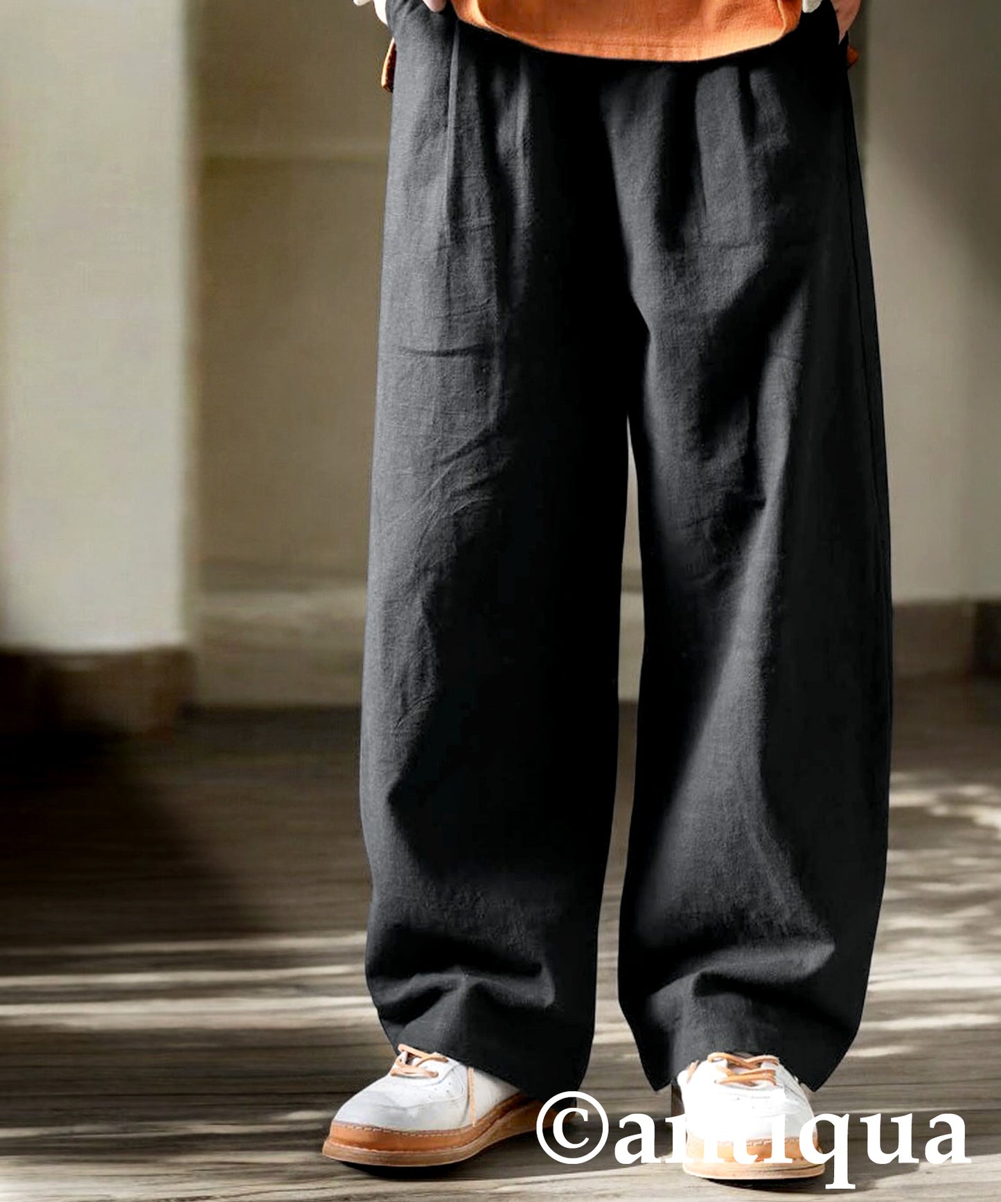 Cotton Linen Pants Men's