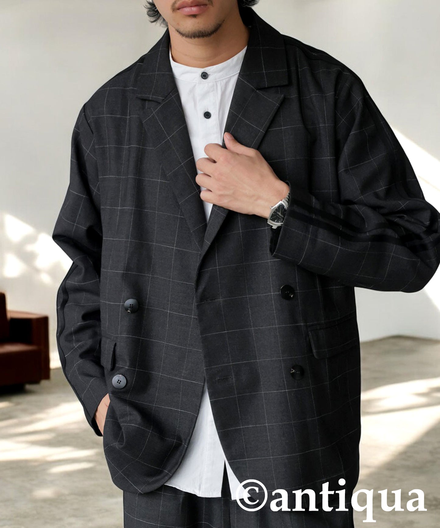 Check Line Jacket Men's