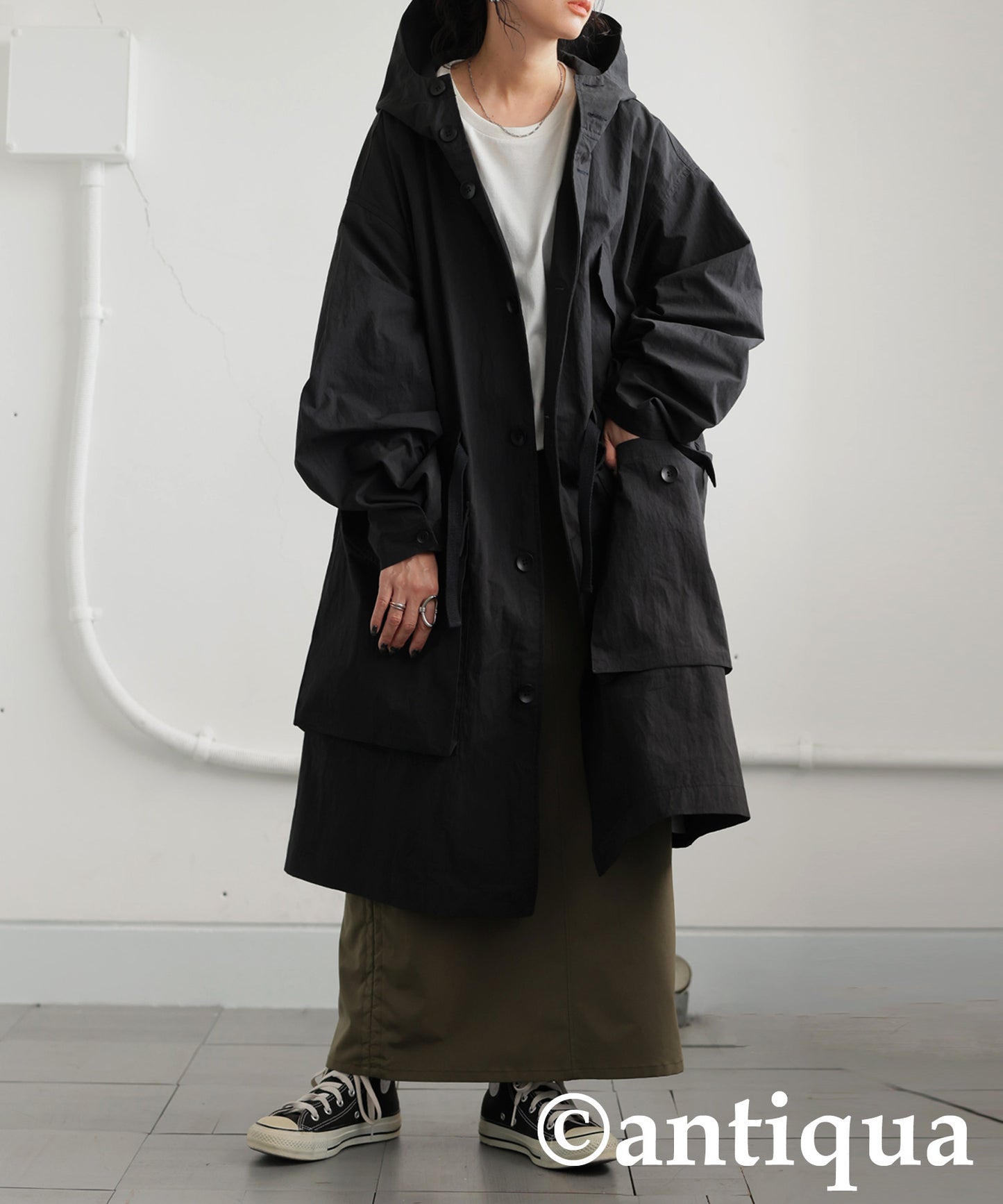 Hooded Outerwear Ladies