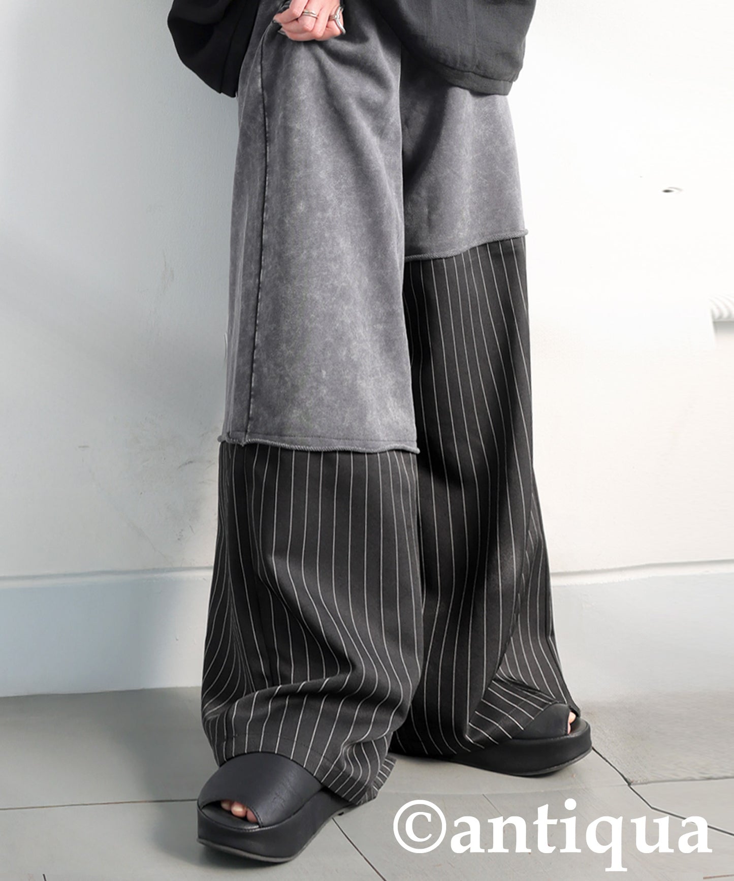 Vintage-style Striped Pants Men’s