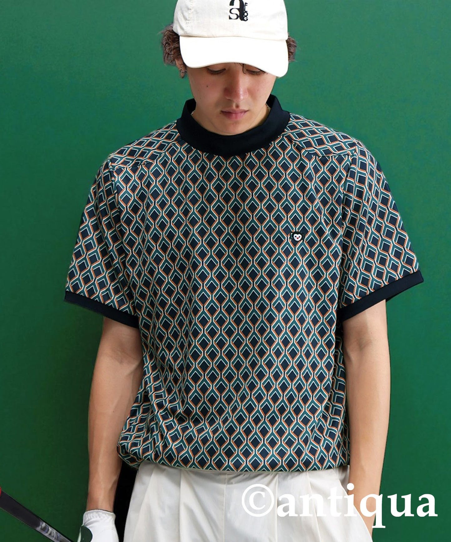 Salu. Men's Geometric Print T-Shirt