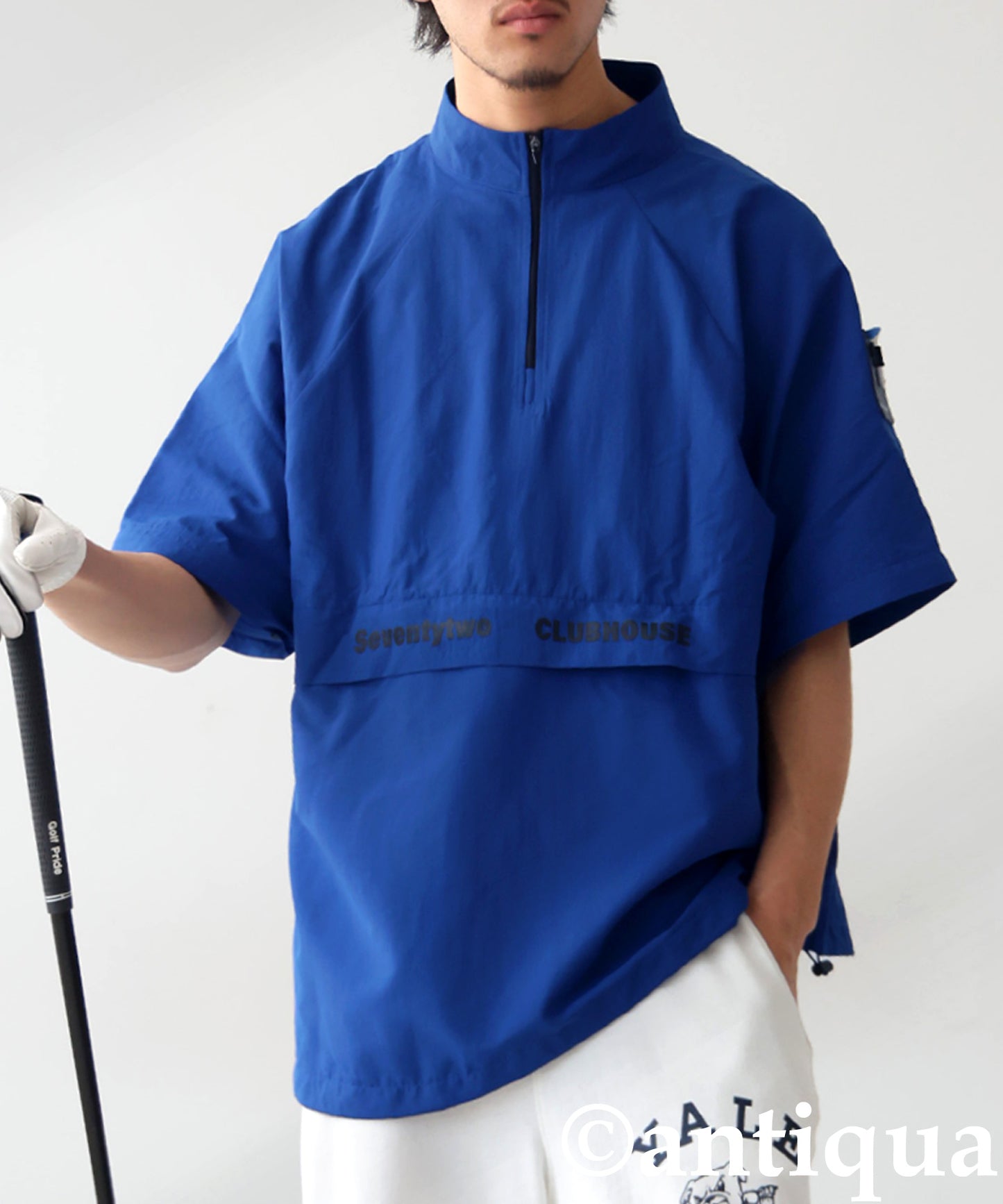 ANTIQUA GOLF×STCH 2-Way Regen Pullover Men’s