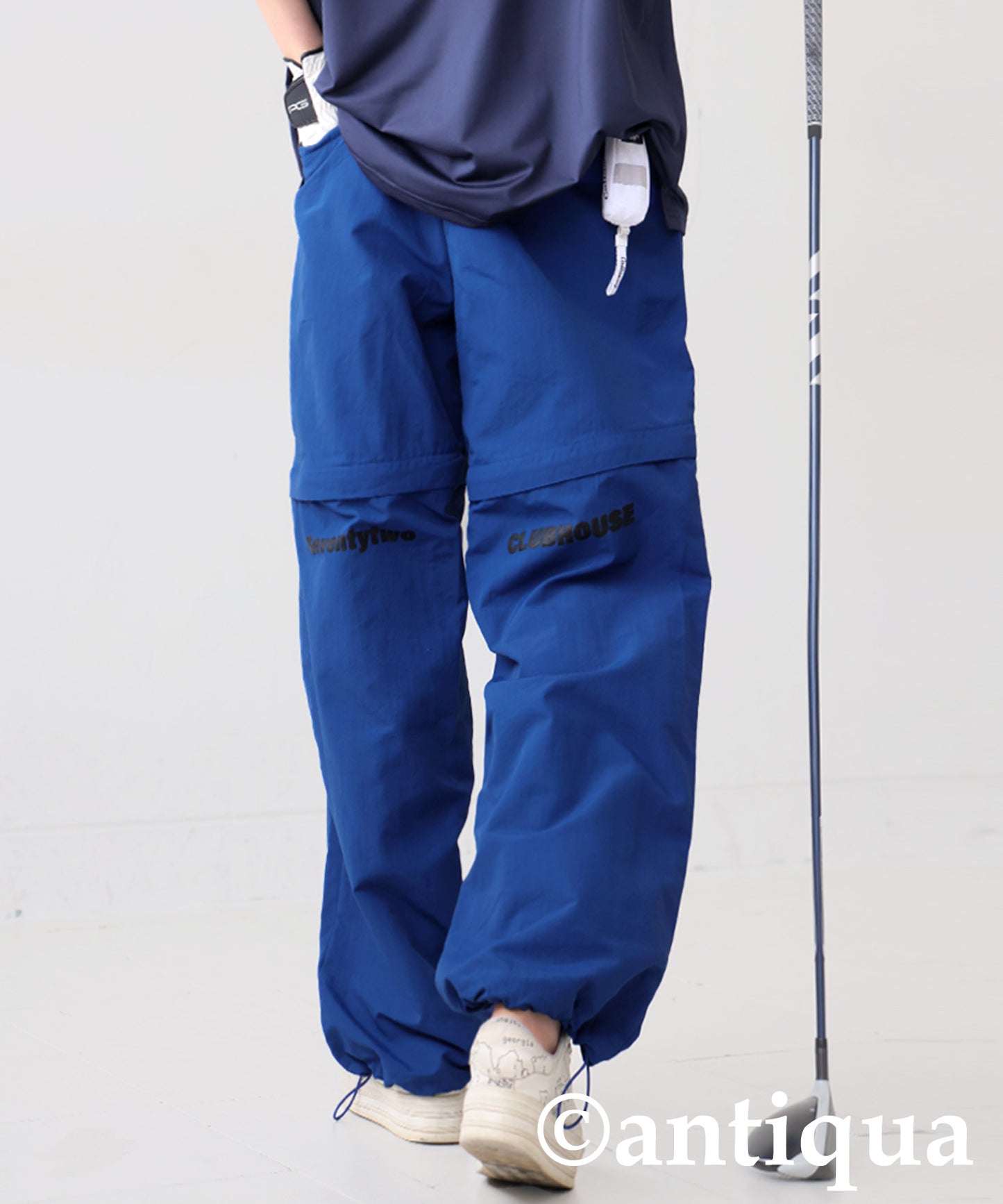 ANTIQUA GOLF×STCH 2-Way Regen Contrast Pants Ladies