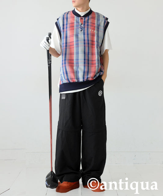 ANTIQUA GOLF×STCH 2-Way Regen Contrast Pants Men’s