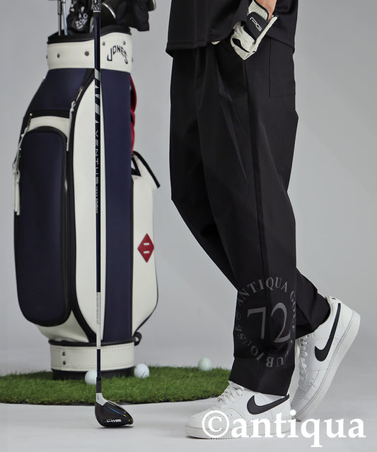 ANTIQUA GOLF×STCH Color-Coordinated Logo Pants Ladies