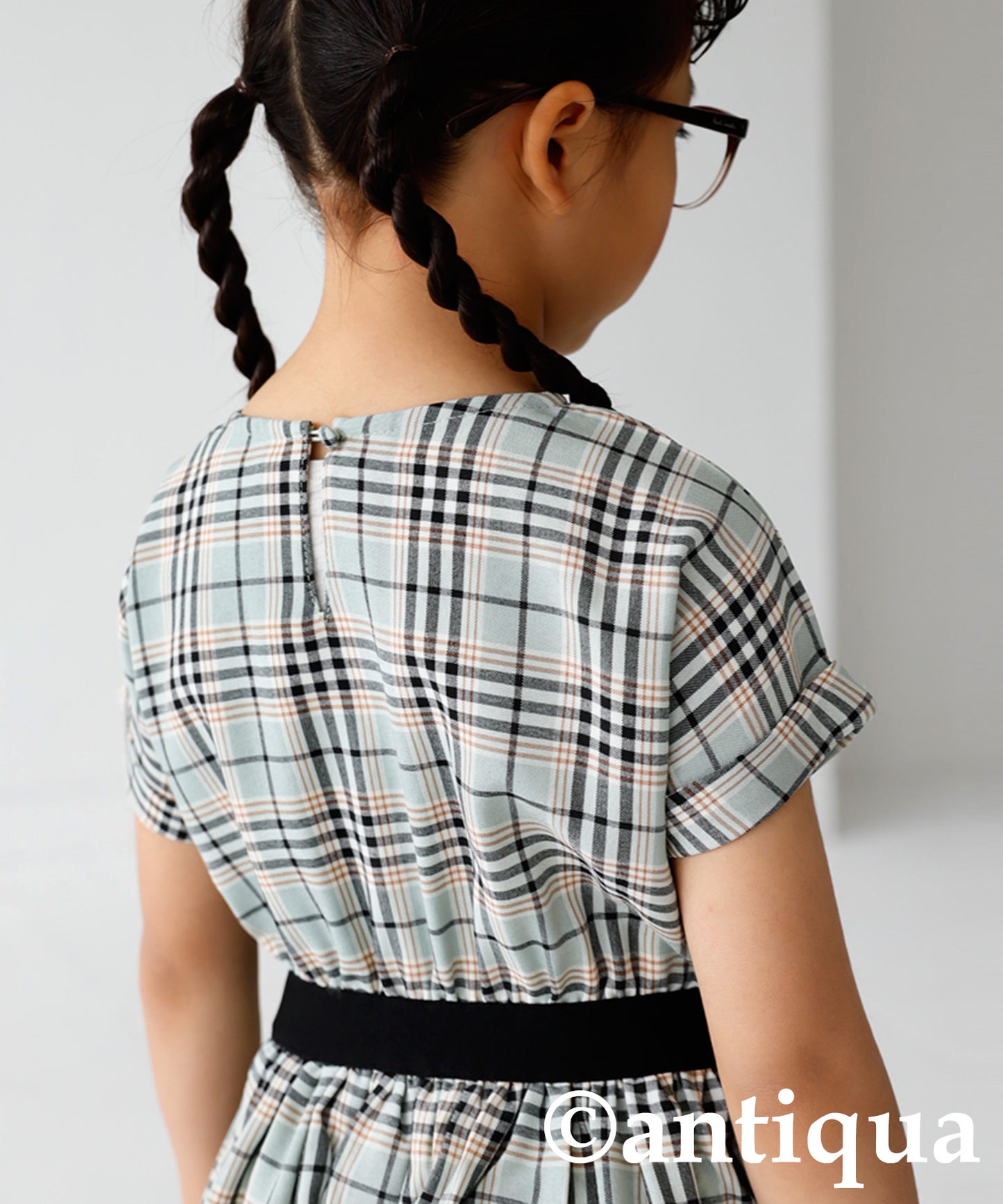 Checkd pattern dress Kids