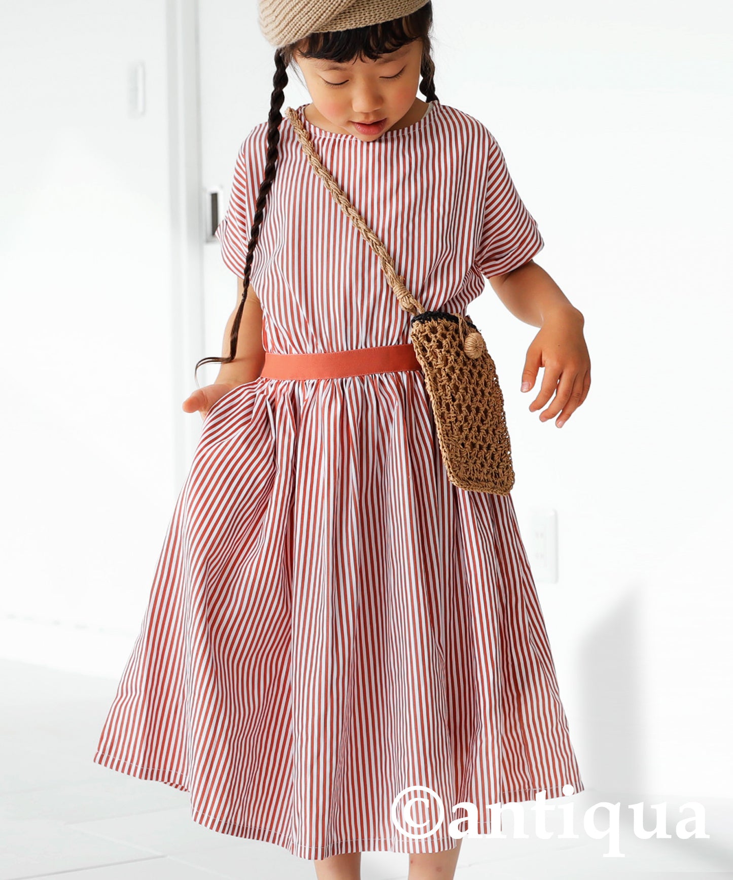 Striped Flare Dress Kids