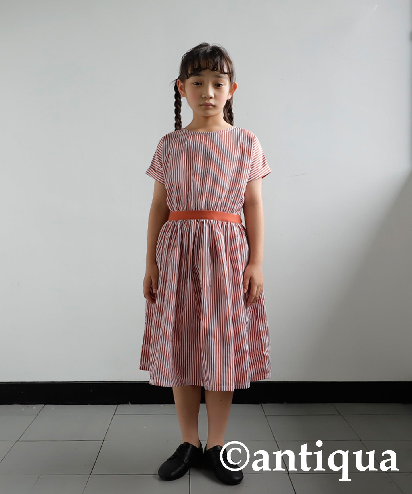 Striped Flare Dress Kids