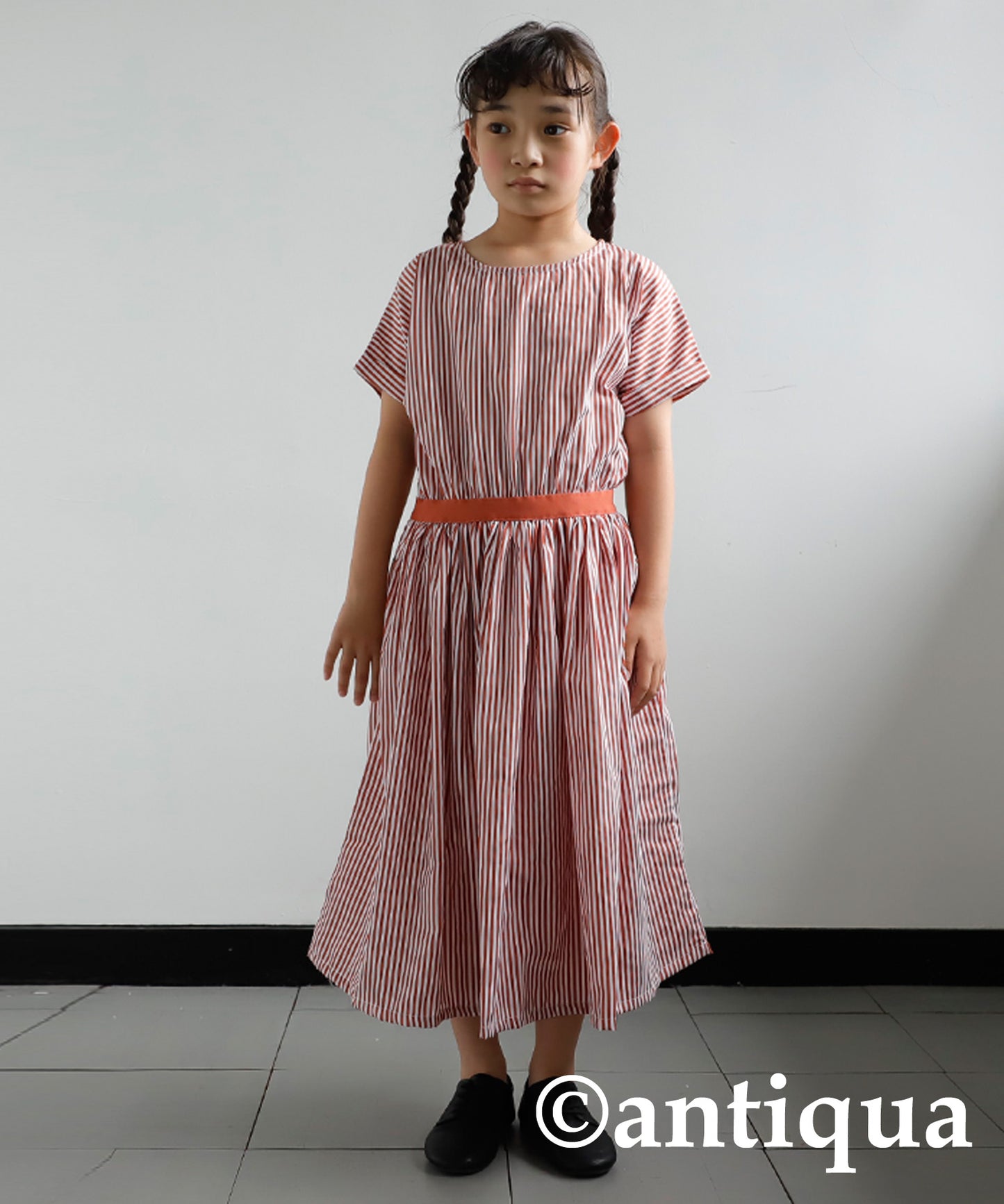 Striped Flare Dress Kids