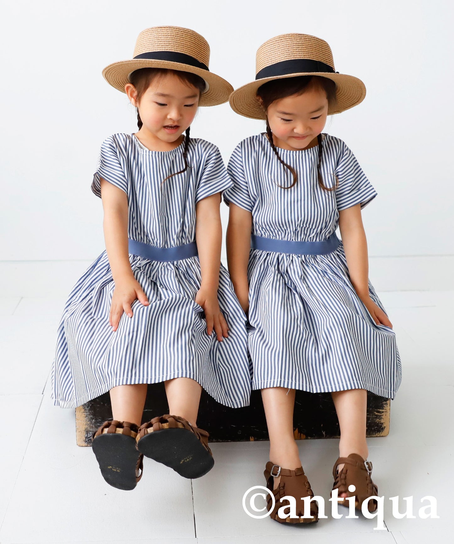 Striped Flare Dress Kids