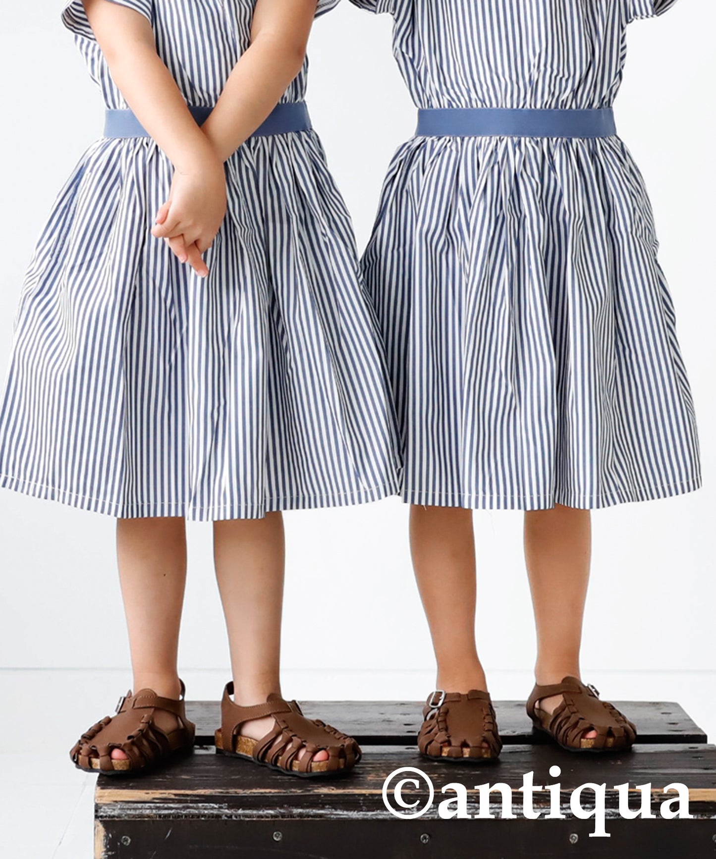 Striped Flare Dress Kids