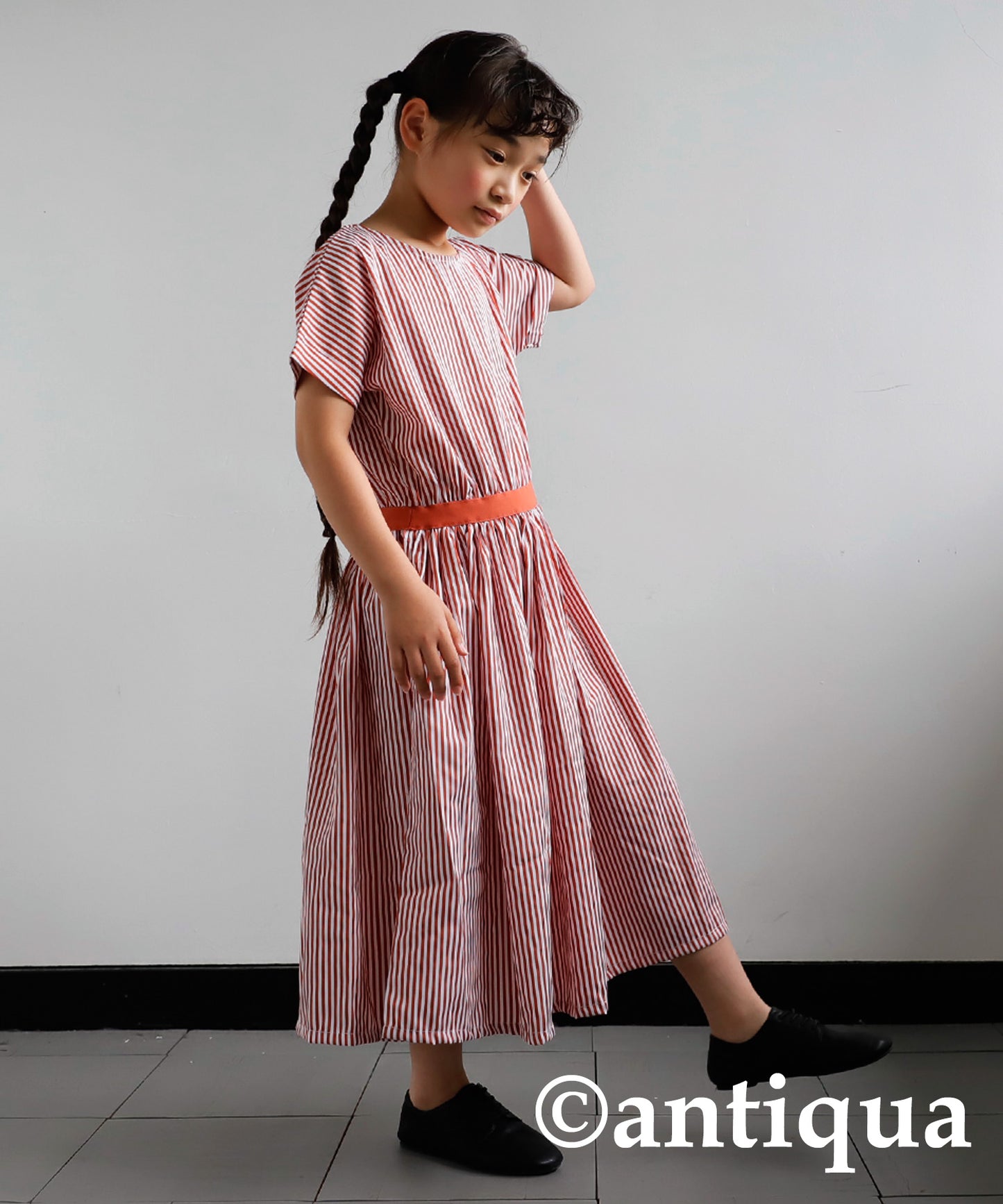 Striped Flare Dress Kids