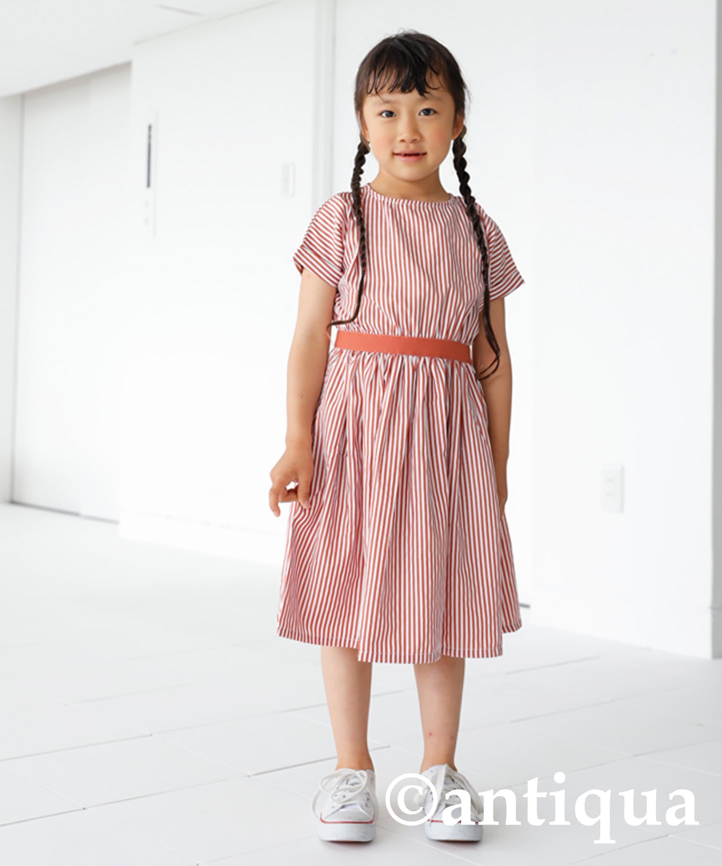 Striped Flare Dress Kids