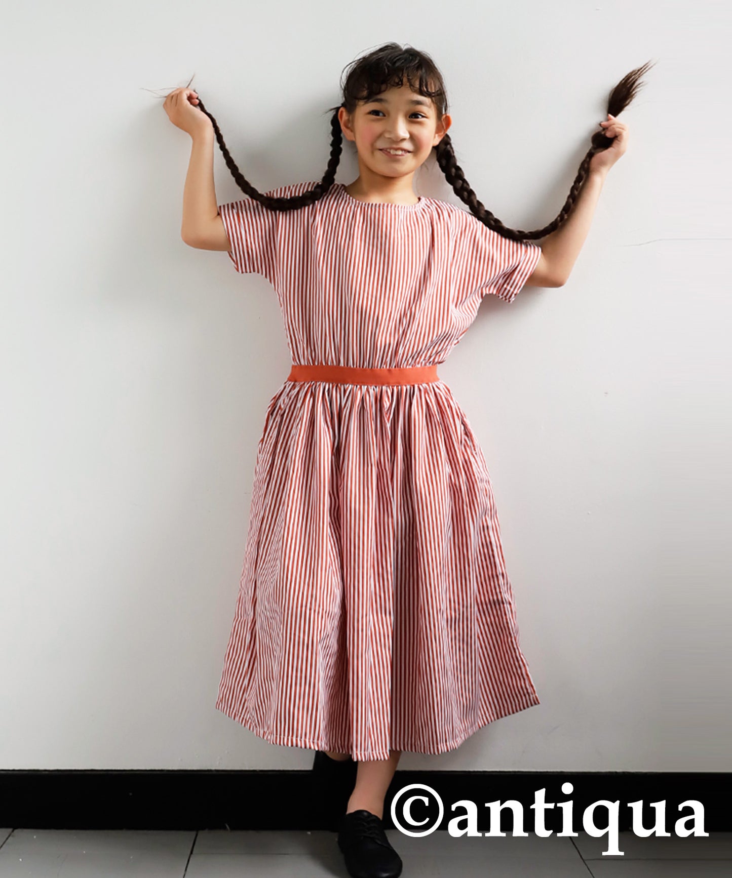 Striped Flare Dress Kids