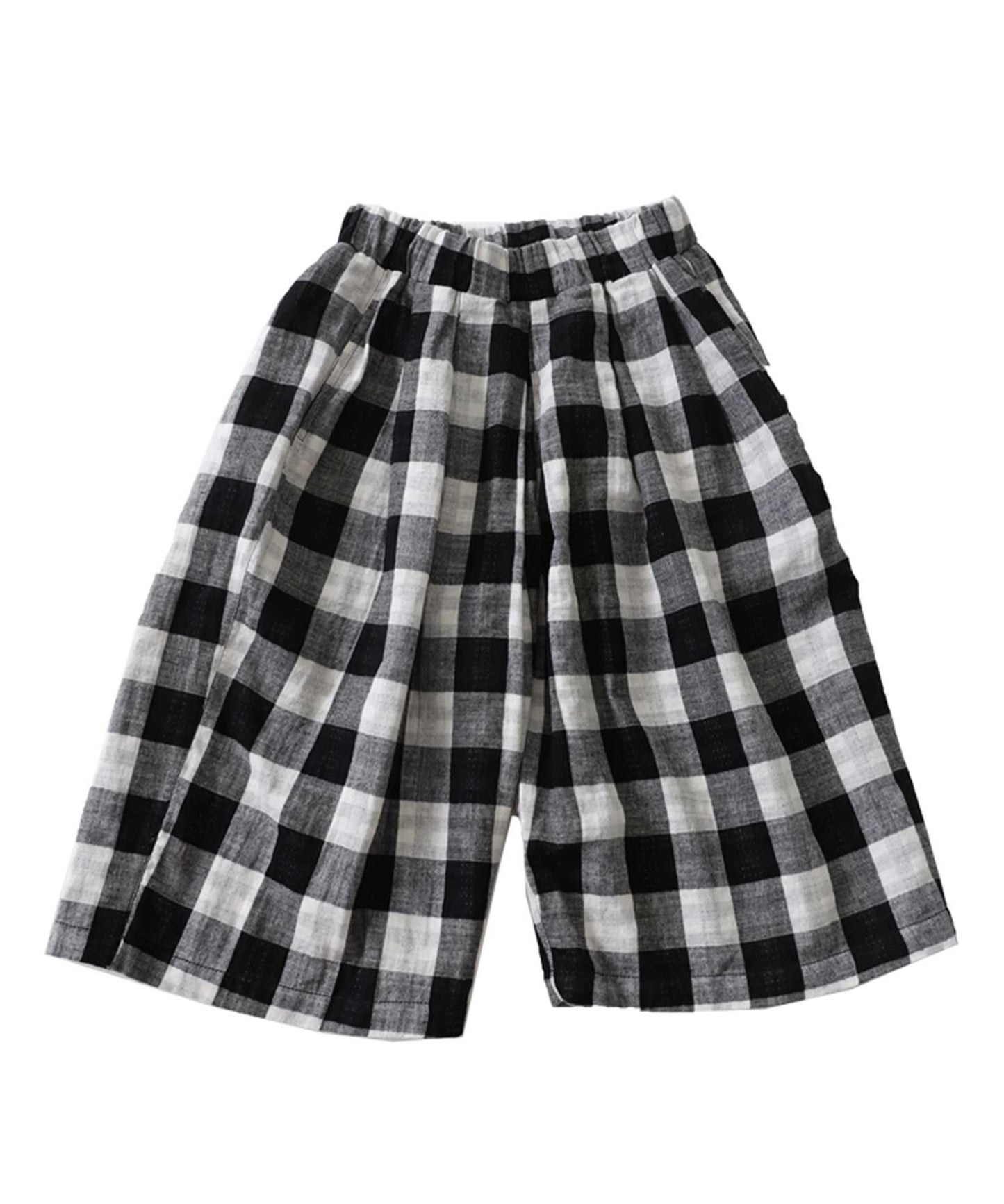 Checked pattern pants Kids