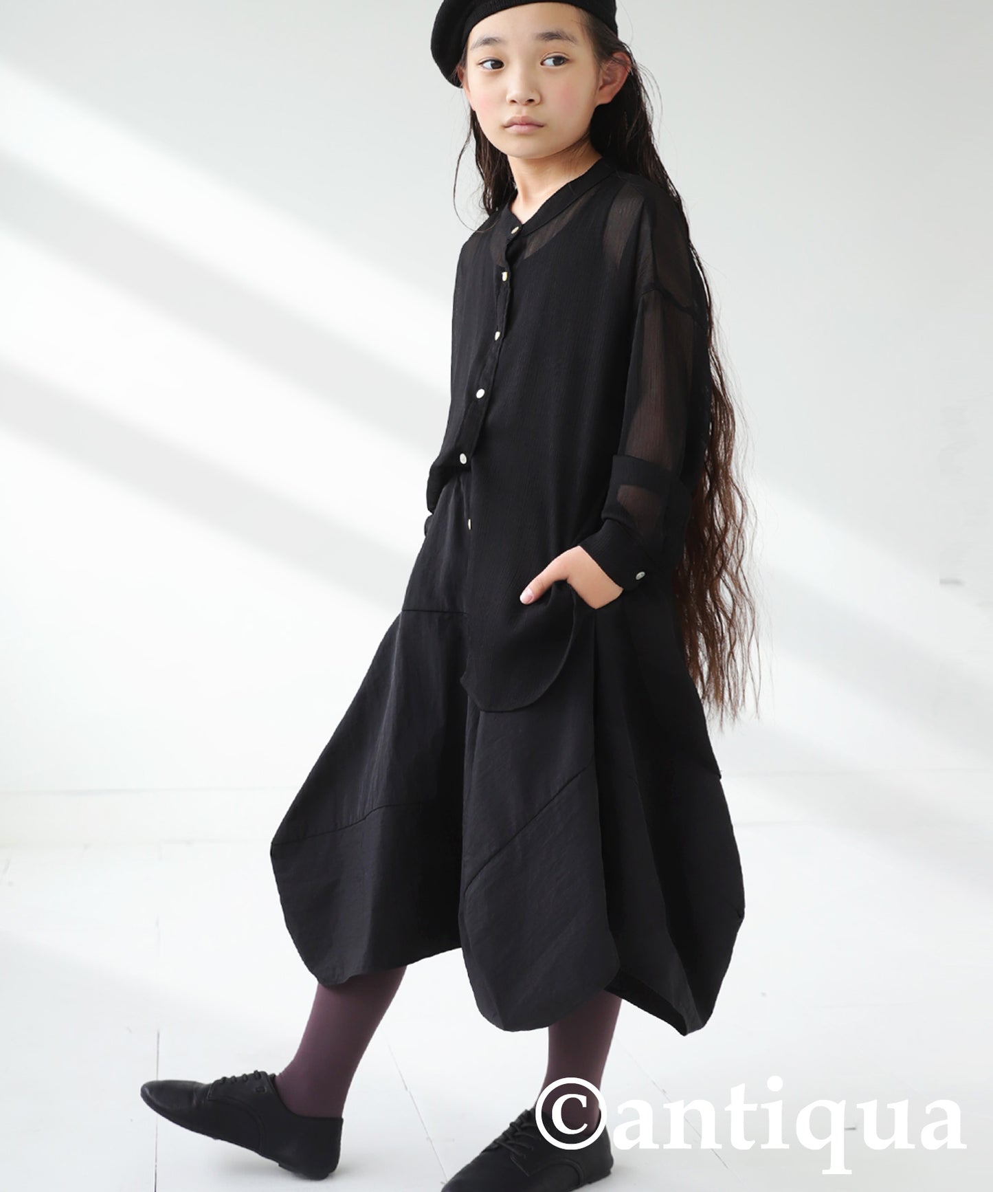 Deformation panel design skirt Kids