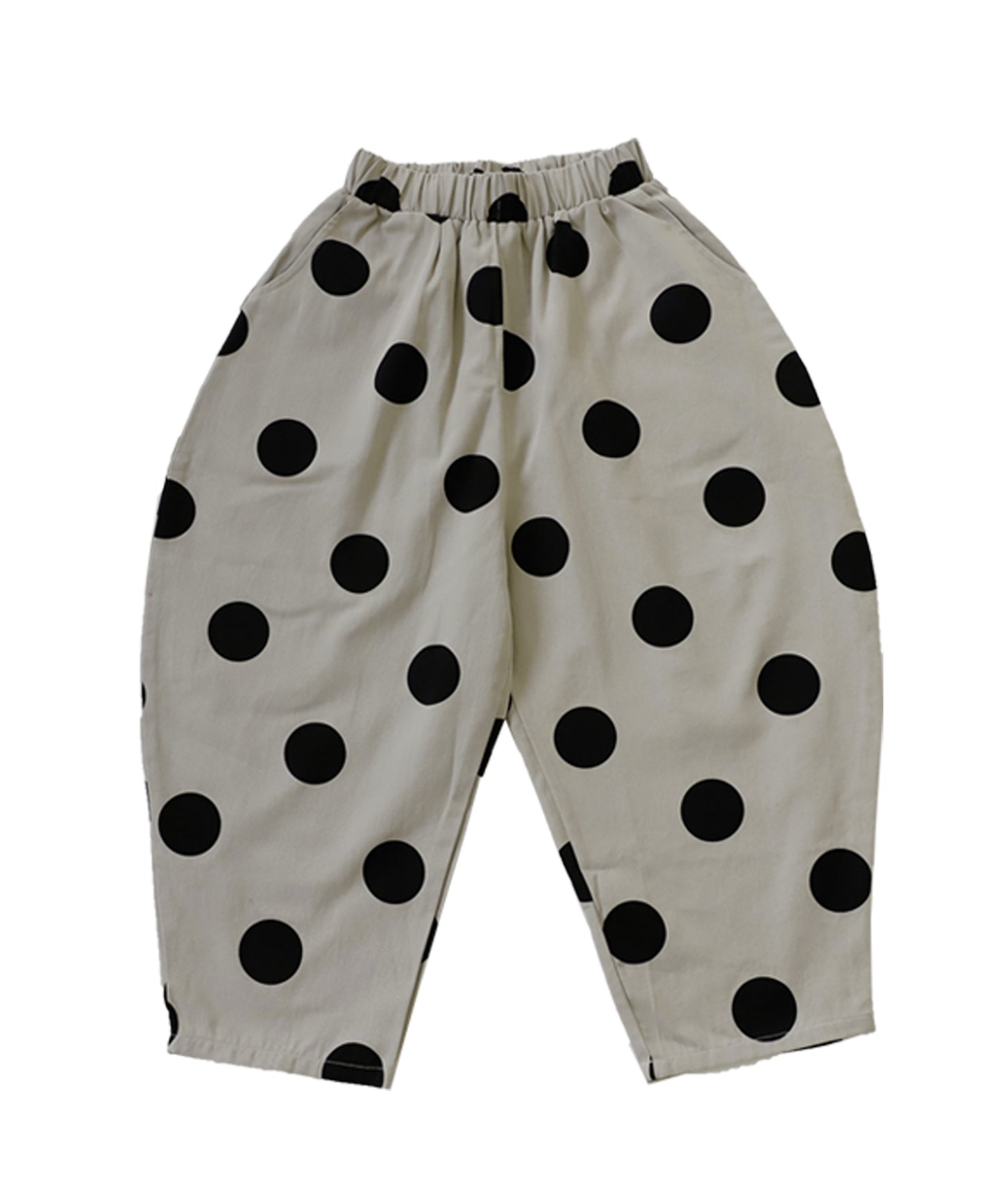 Kids circus pants dot pattern