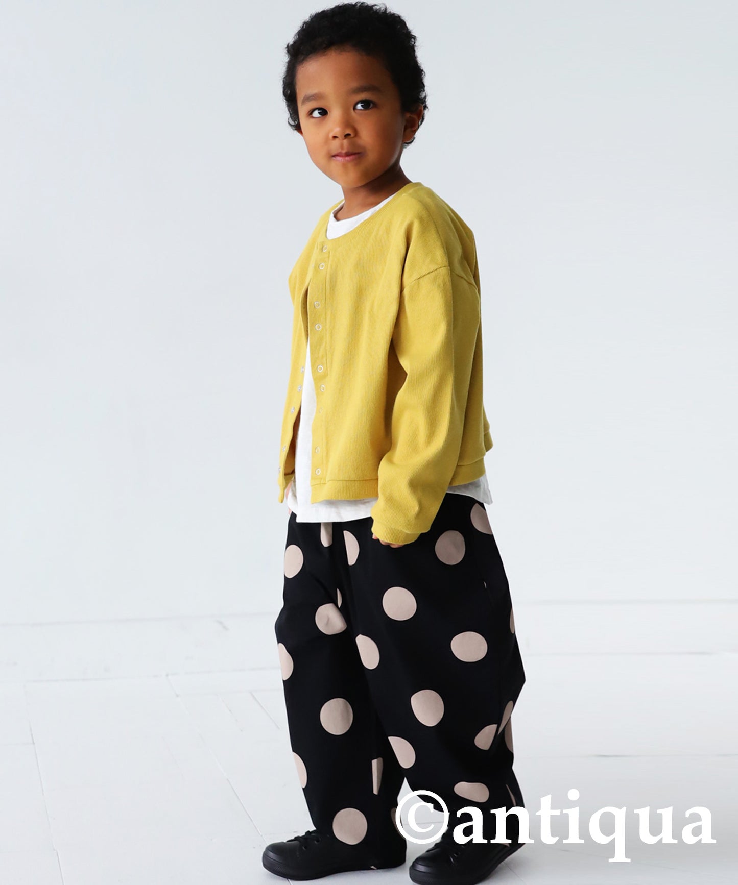 Kids circus pants dot pattern