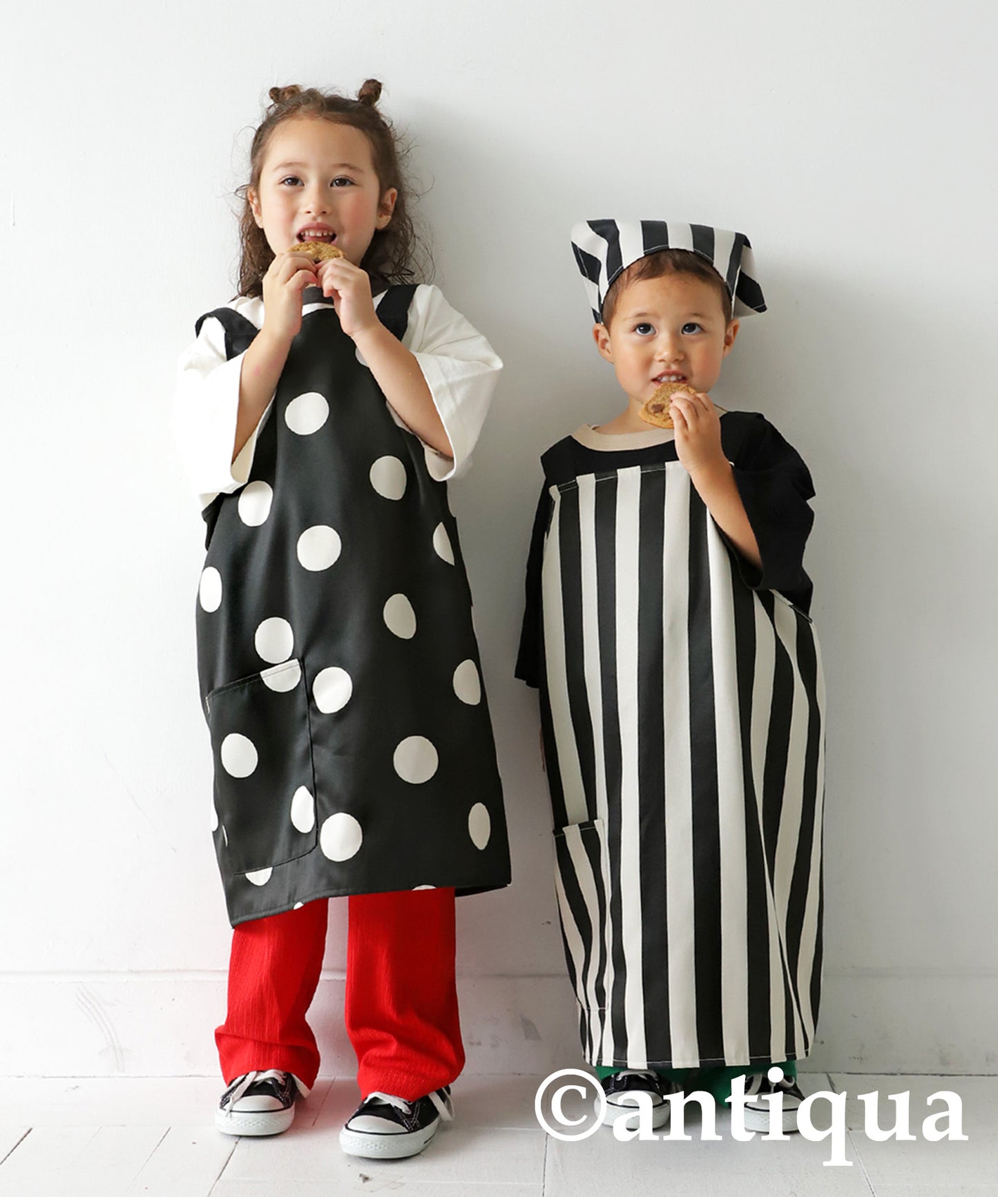 Kerchief Set Kids Apron Kids