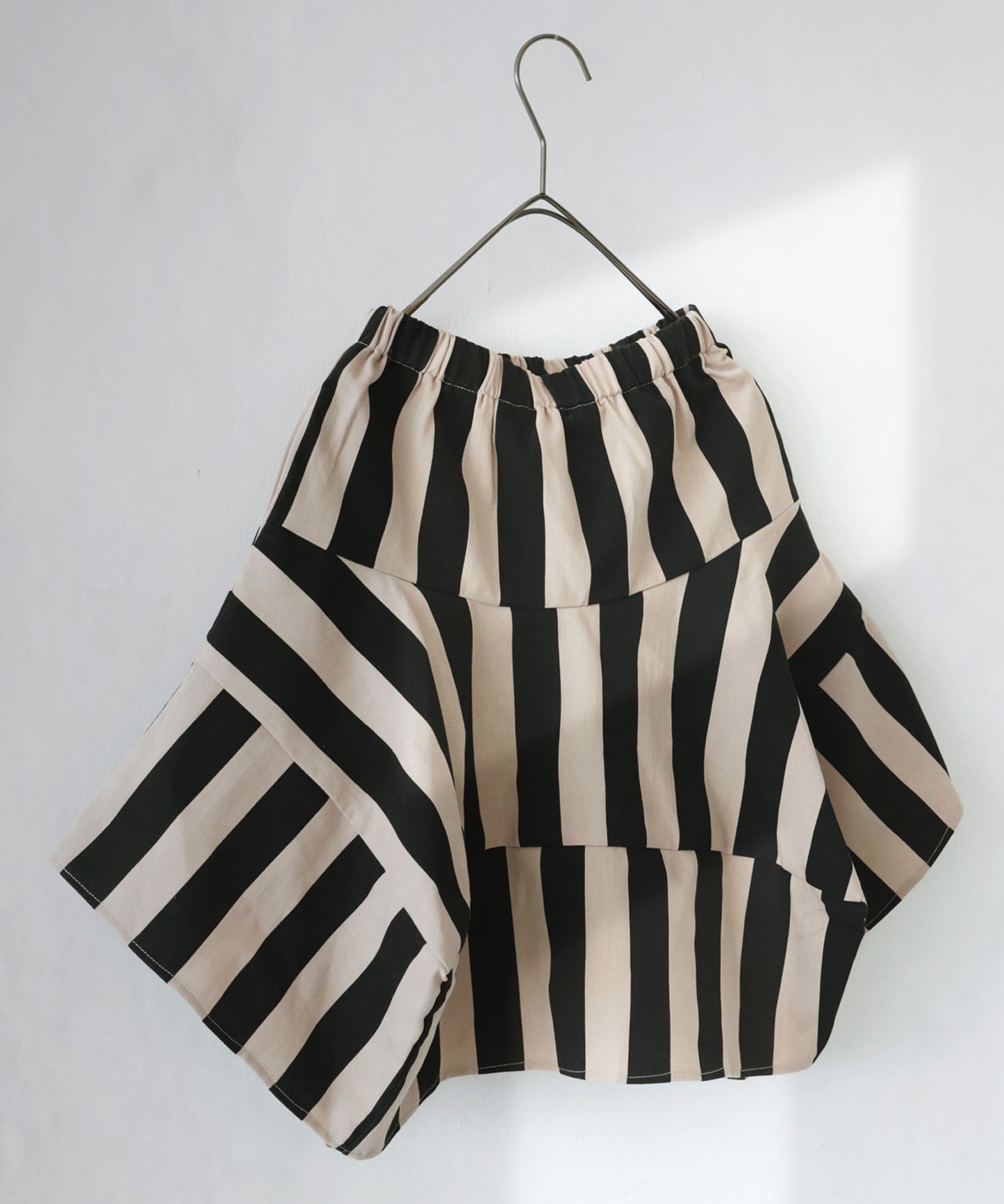 Striped pattern panel skirt Kids