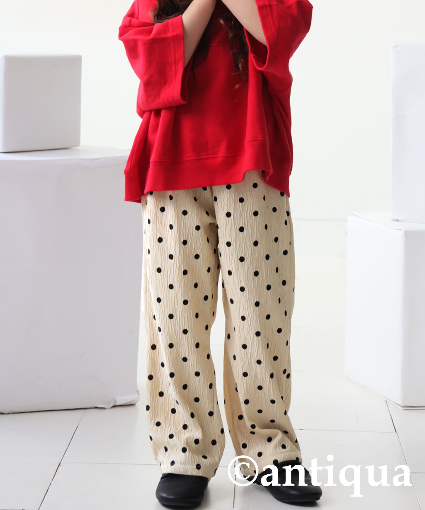 Polka Dot Pattern Pants Kids