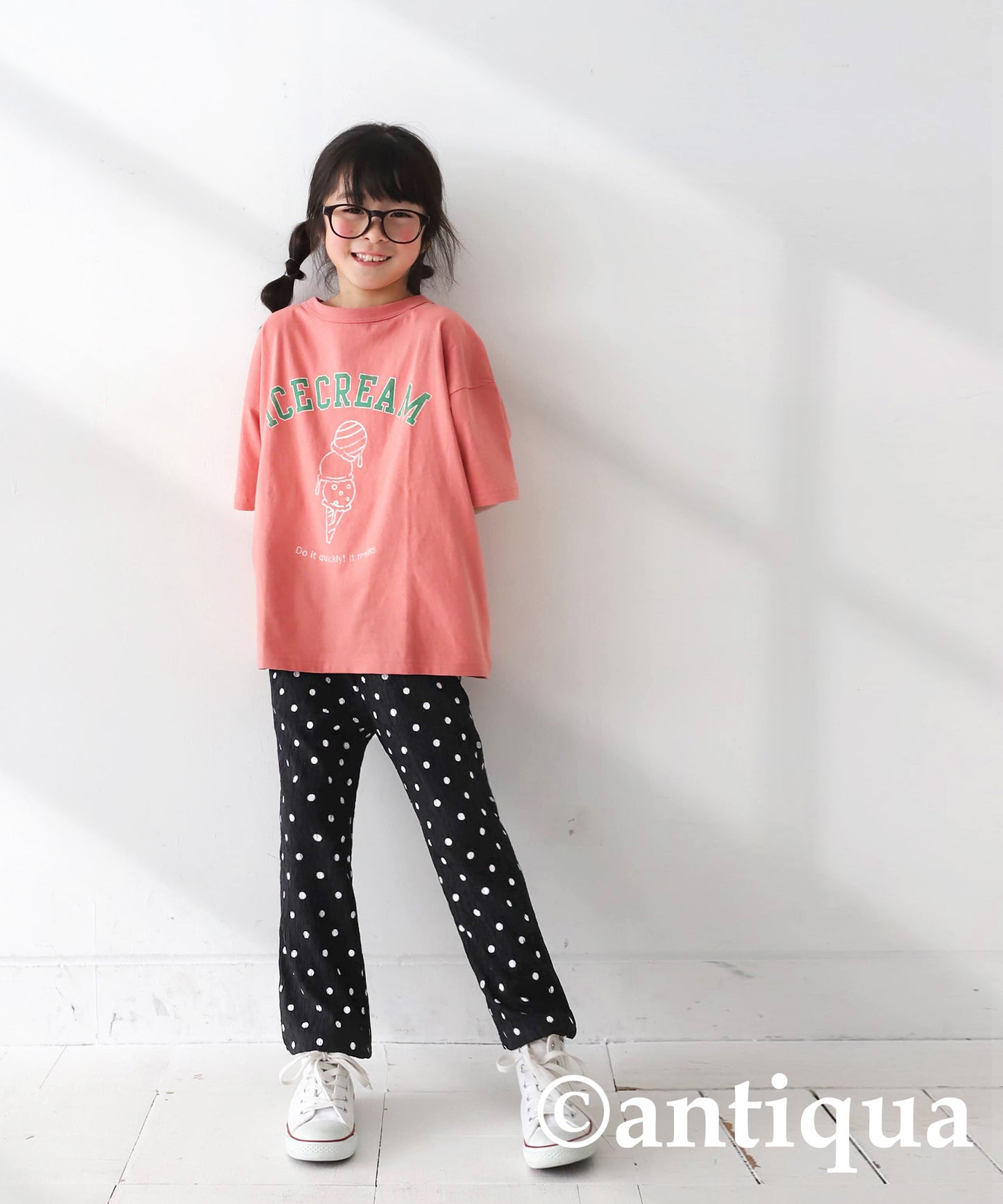 Polka Dot Pattern Pants Kids