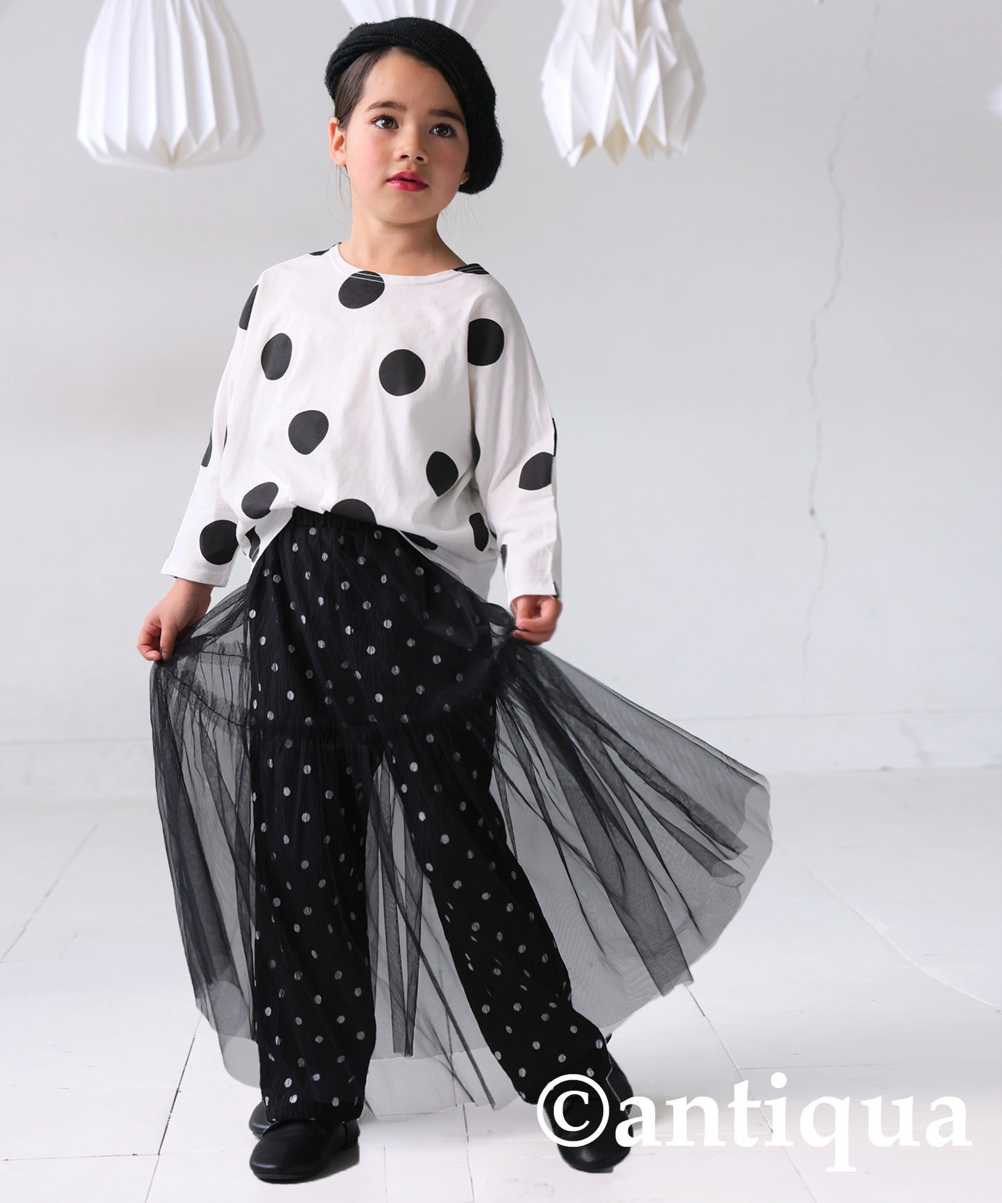 Polka Dot Pattern Pants Kids