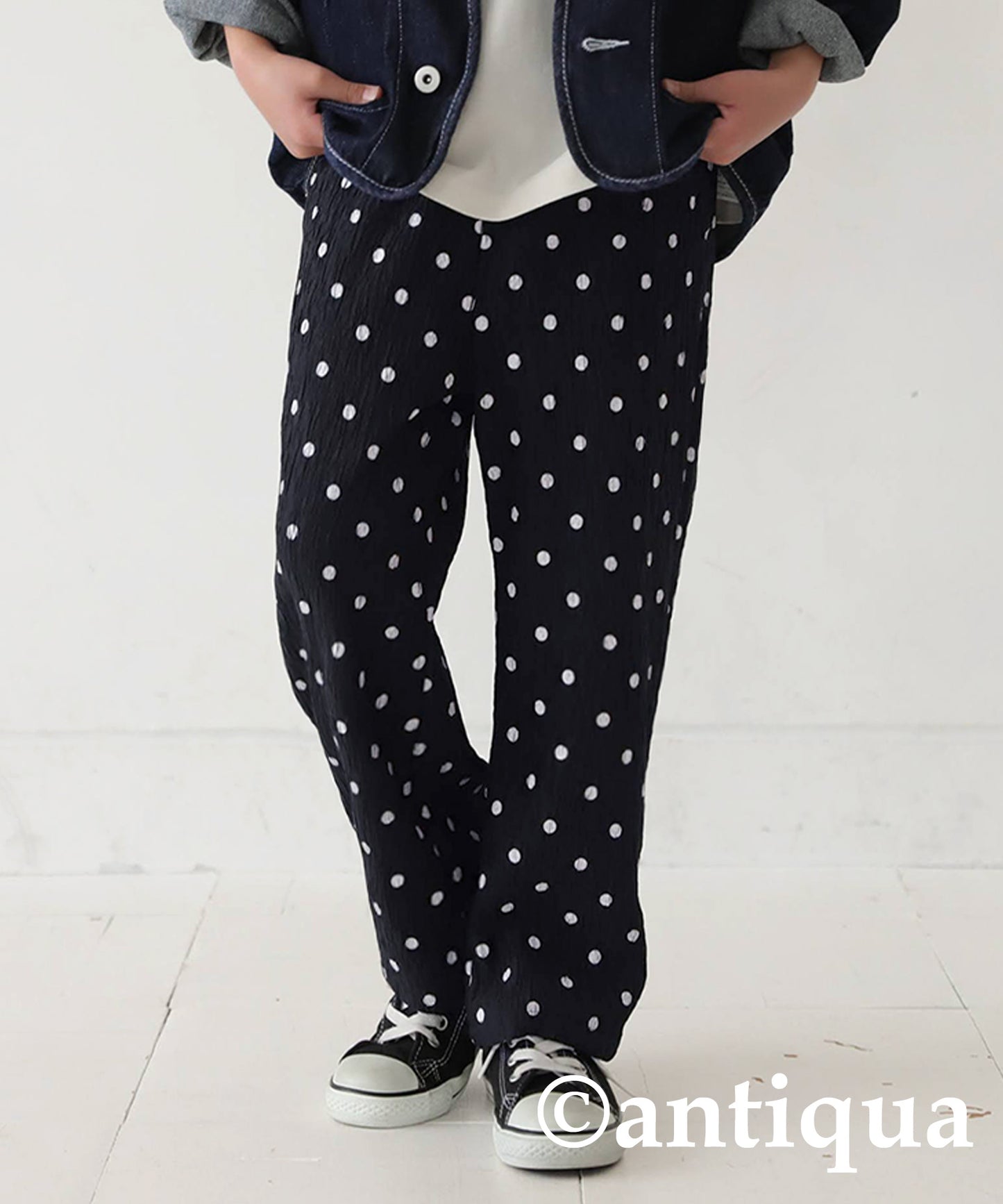 Polka Dot Pattern Pants Kids