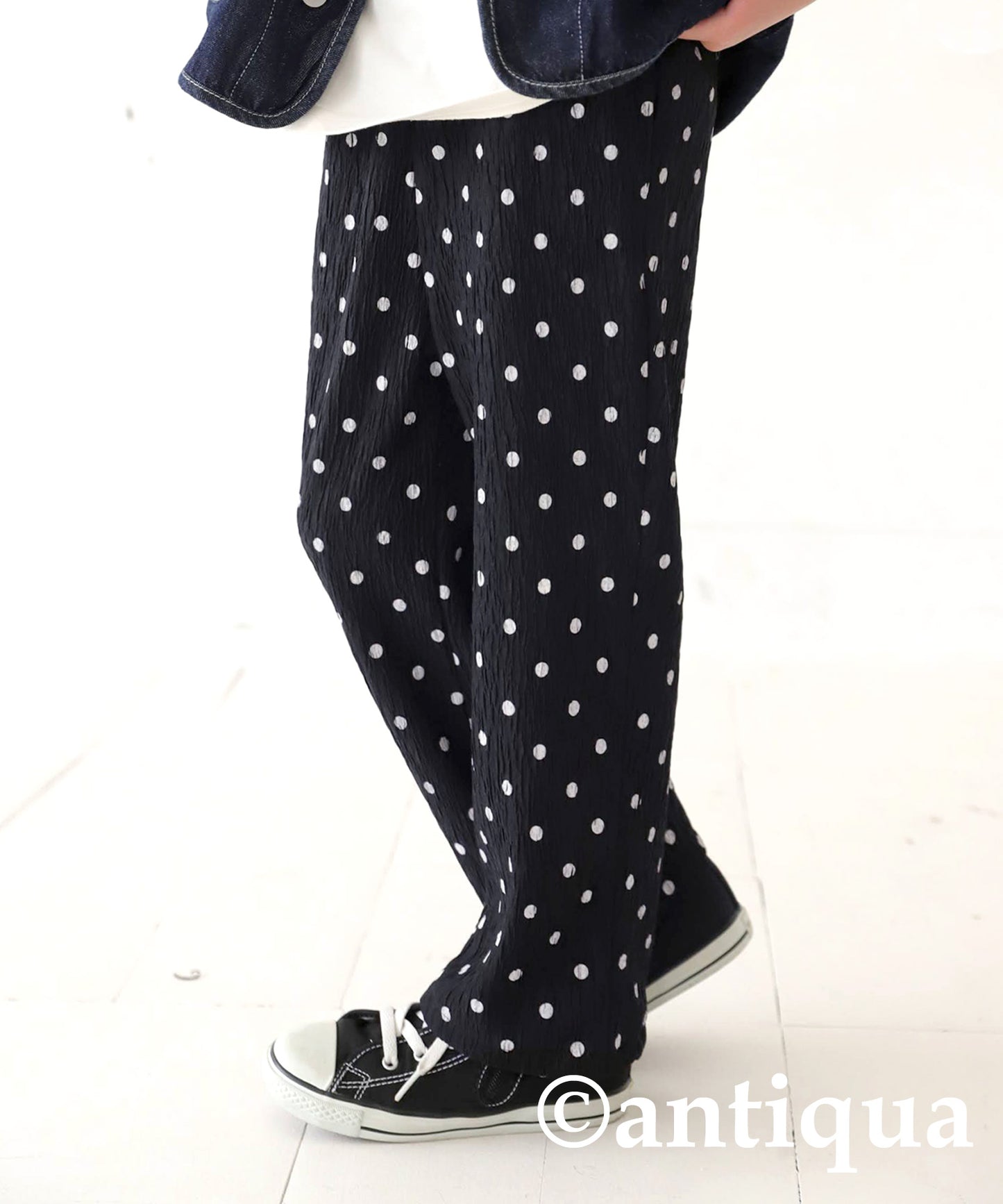 Polka Dot Pattern Pants Kids