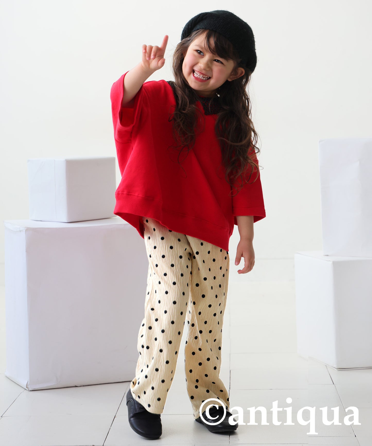 Polka Dot Pattern Pants Kids
