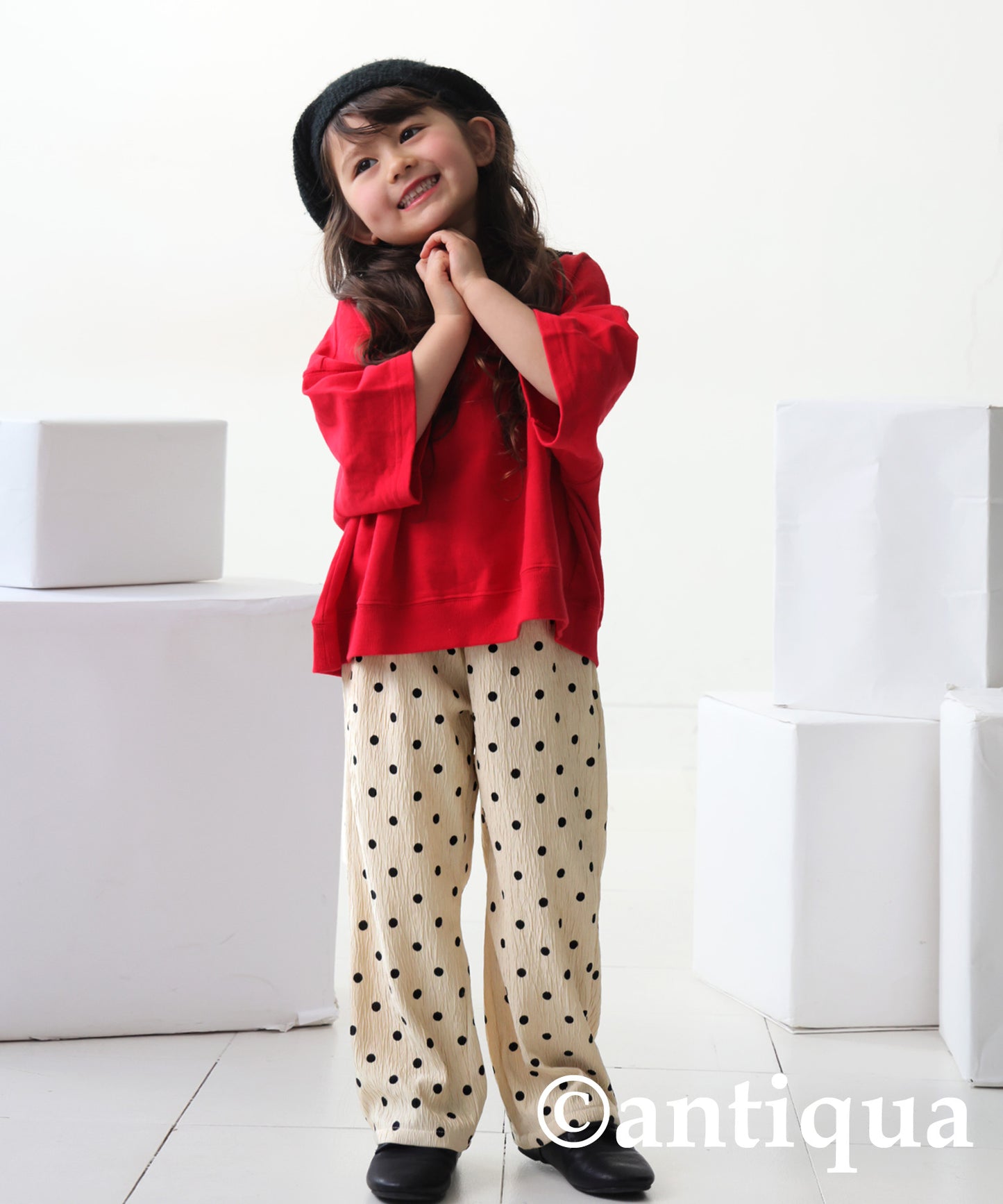 Polka Dot Pattern Pants Kids