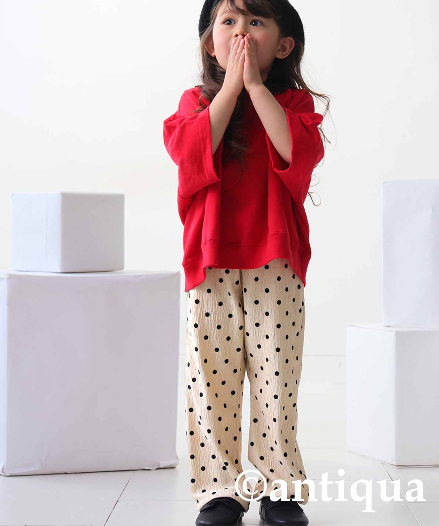 Polka Dot Pattern Pants Kids