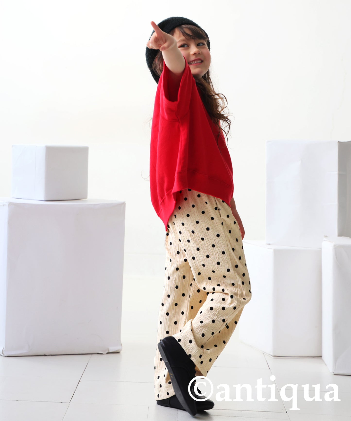 Polka Dot Pattern Pants Kids