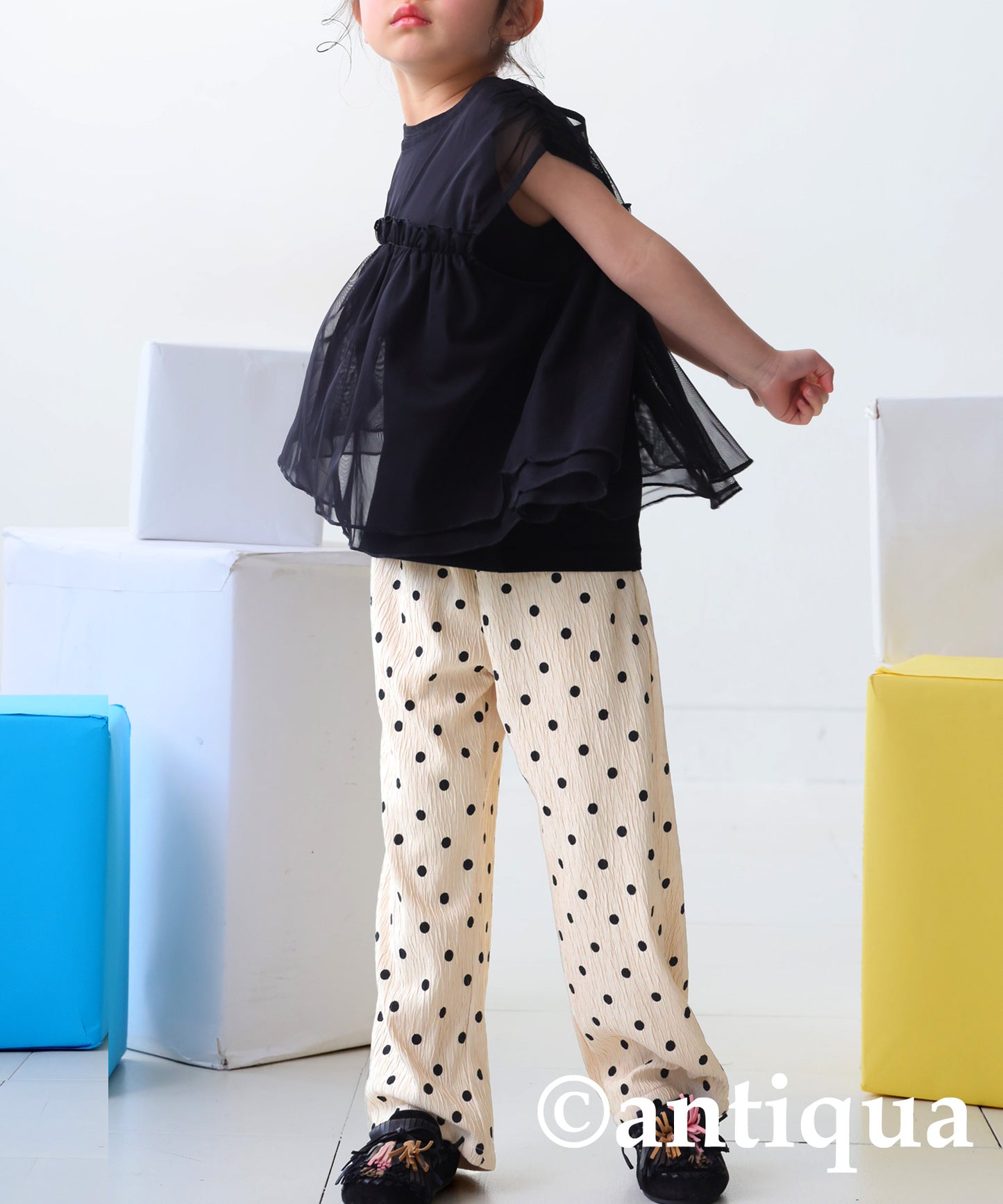 Polka Dot Pattern Pants Kids