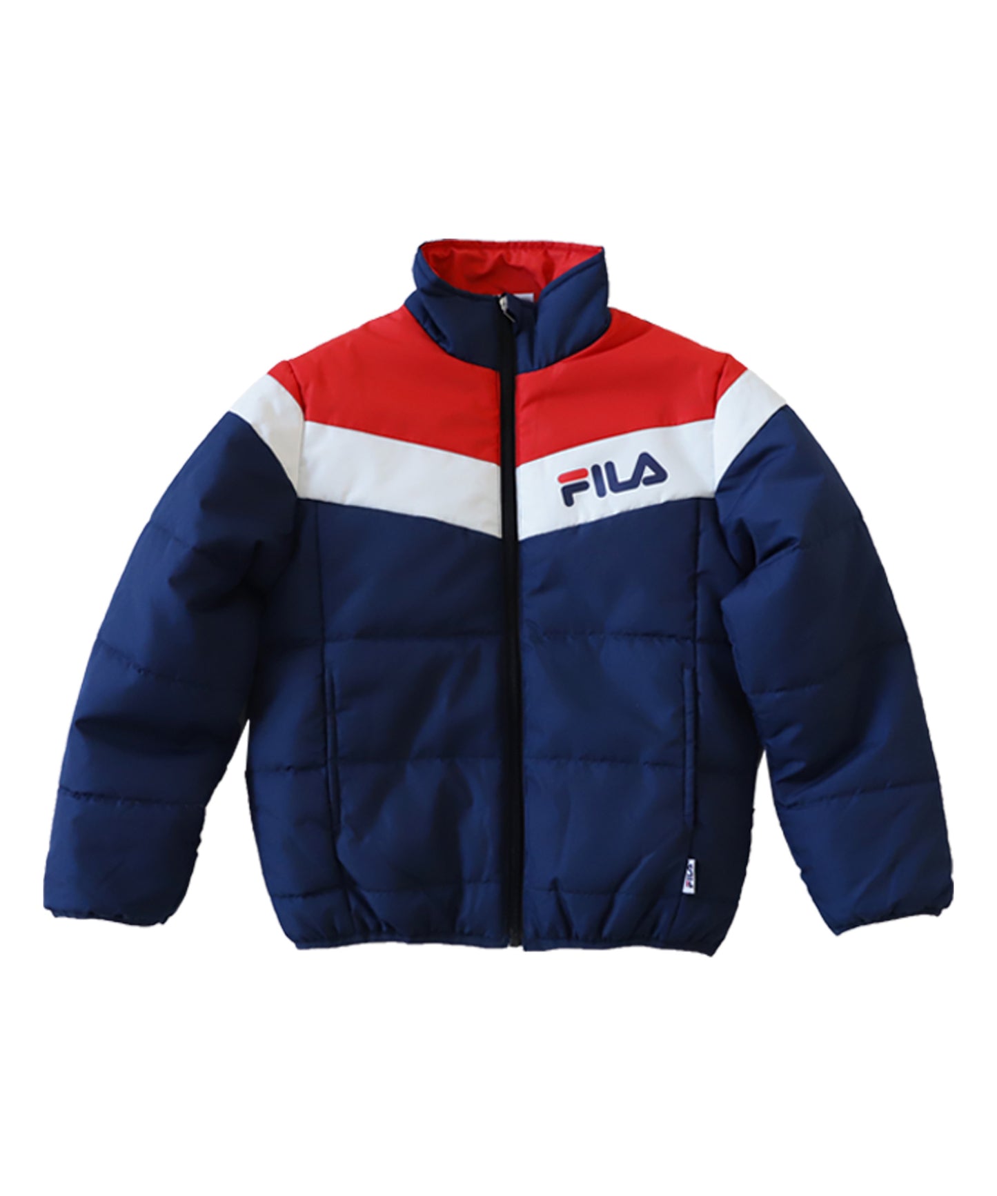 Down jacket with FILA Logo Kids