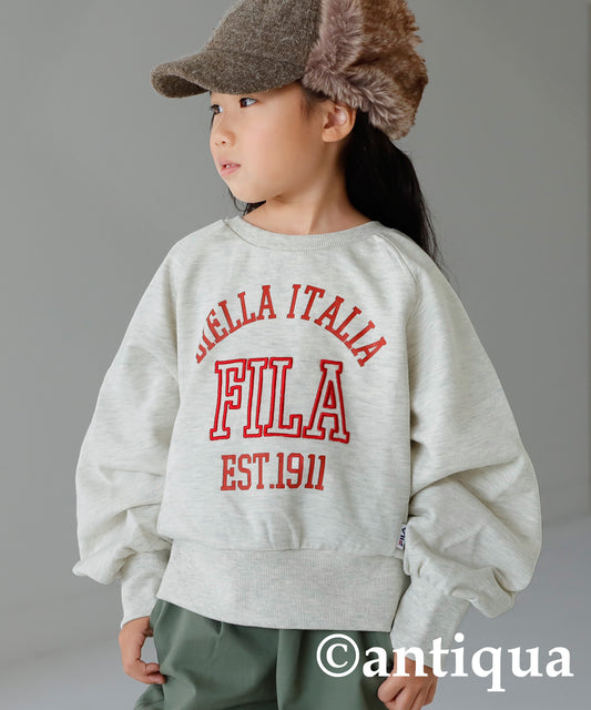 College-style Sweat with FILA Logo Kids