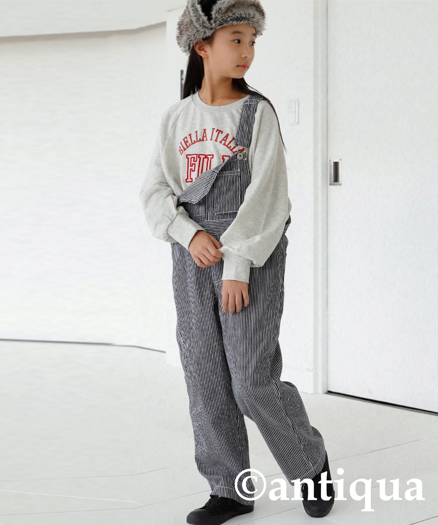 College-style Sweat with FILA Logo Kids